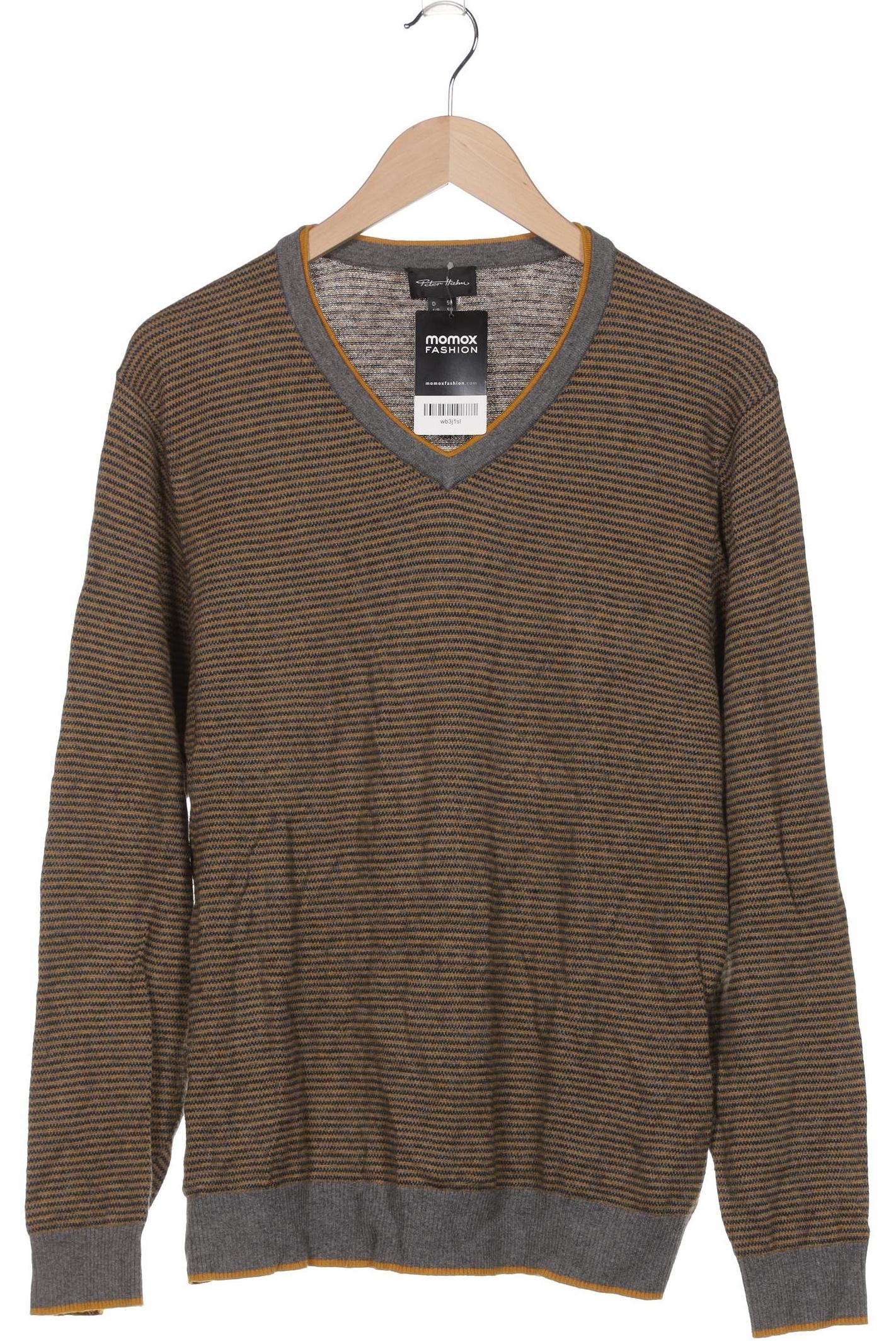 

Peter Hahn Herren Pullover, gelb, Gr. 50