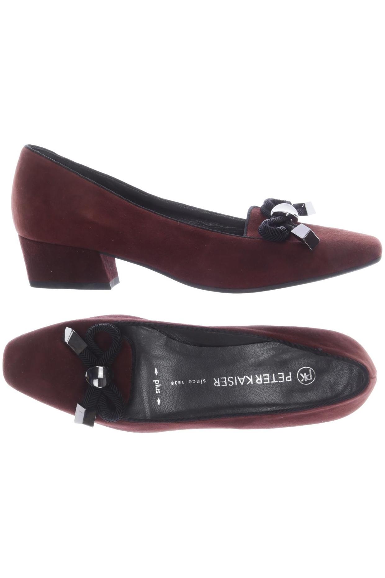 

Peter Kaiser Damen Pumps, bordeaux, Gr. 3.5