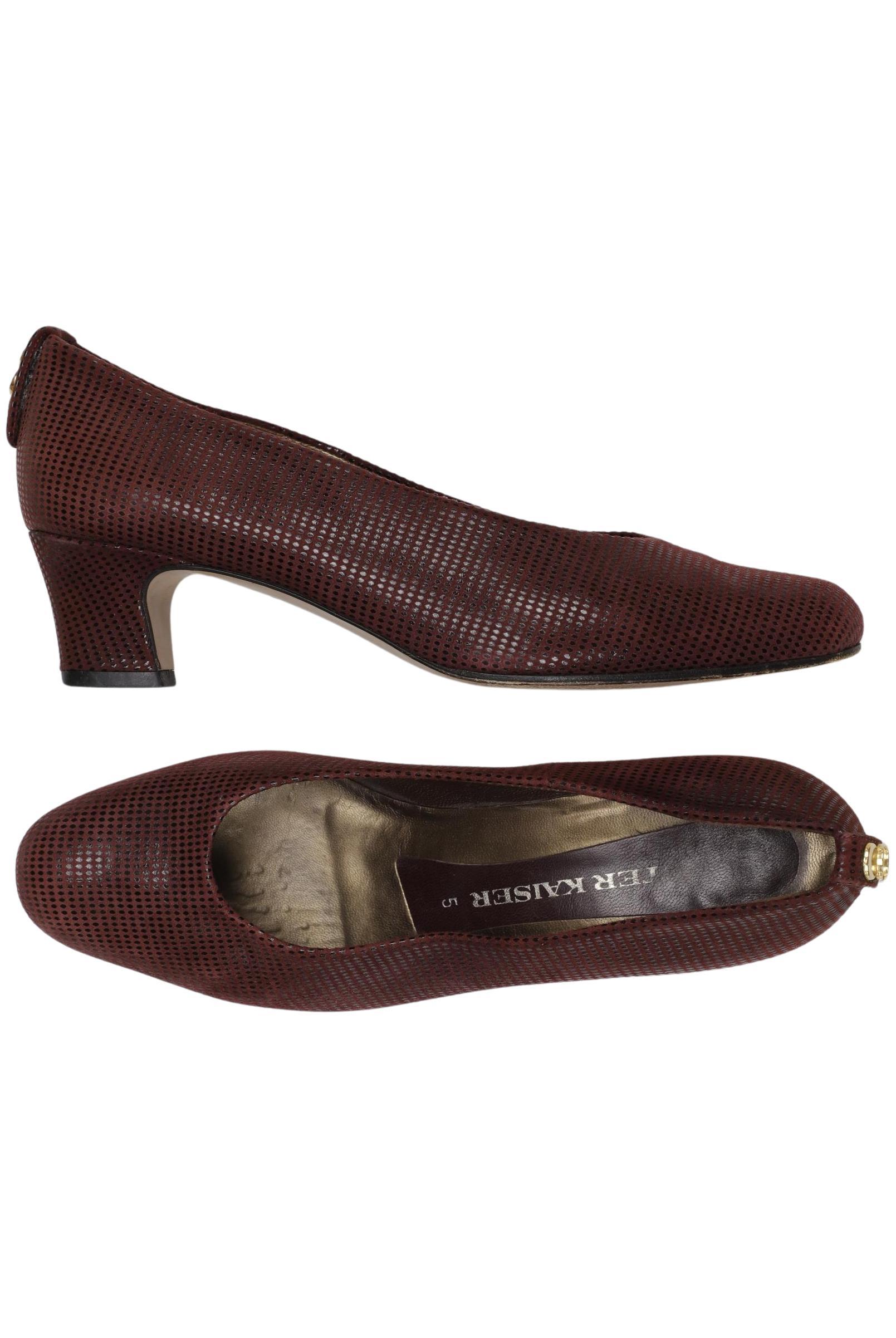 

Peter Kaiser Damen Pumps, bordeaux, Gr. 5