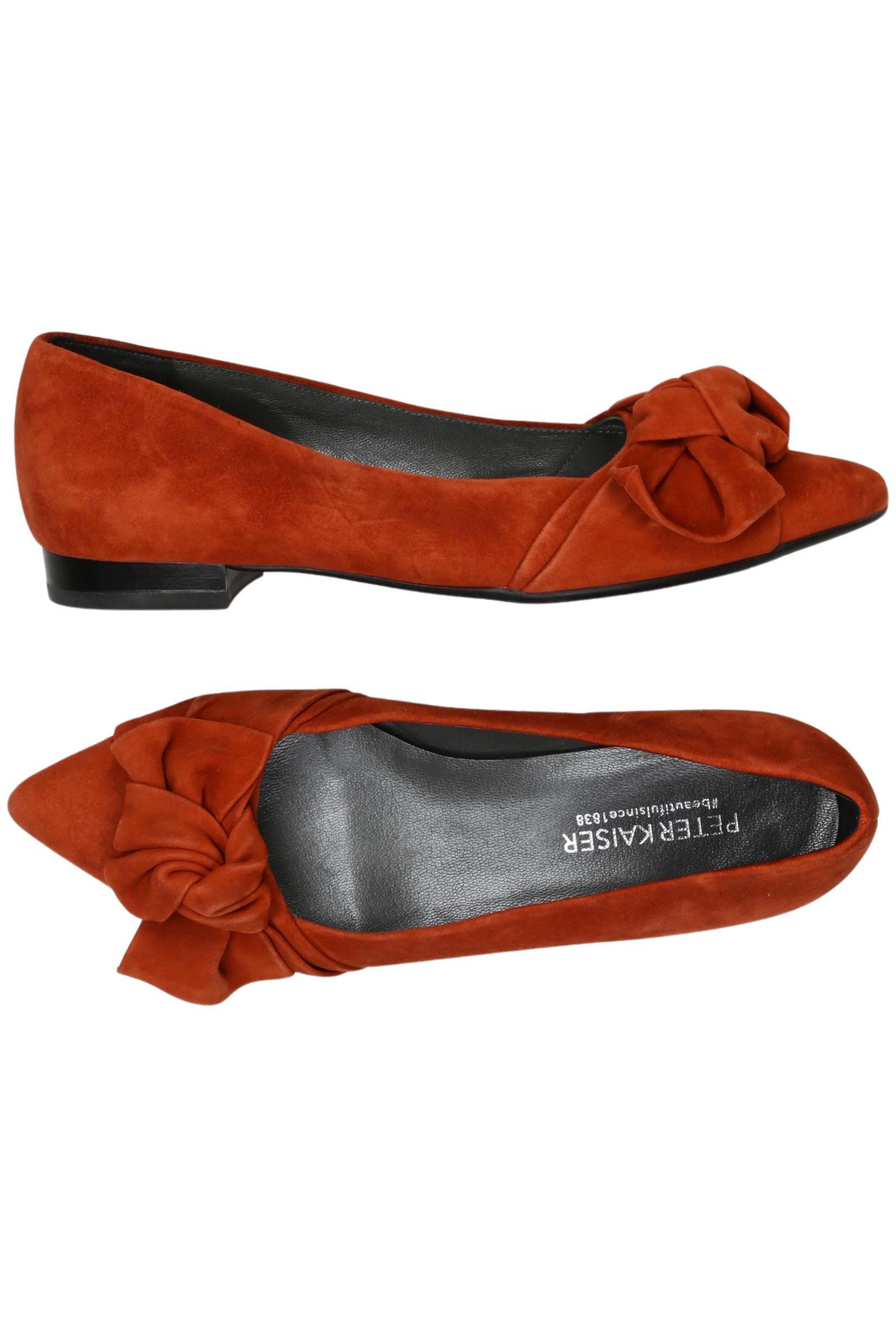 

Peter Kaiser Damen Ballerinas, orange, Gr. 3.5