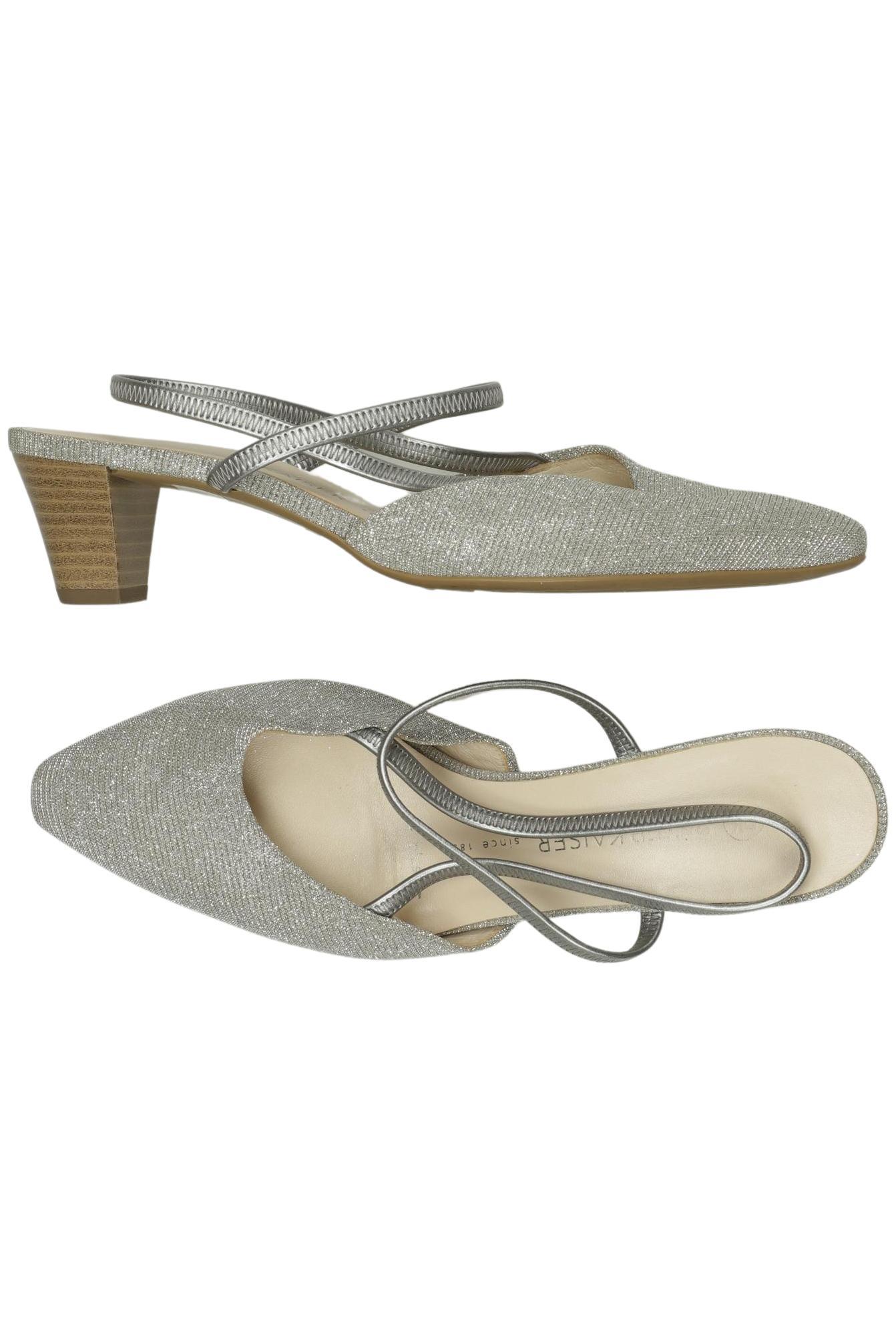 

Peter Kaiser Damen Pumps, silber, Gr. 4.5