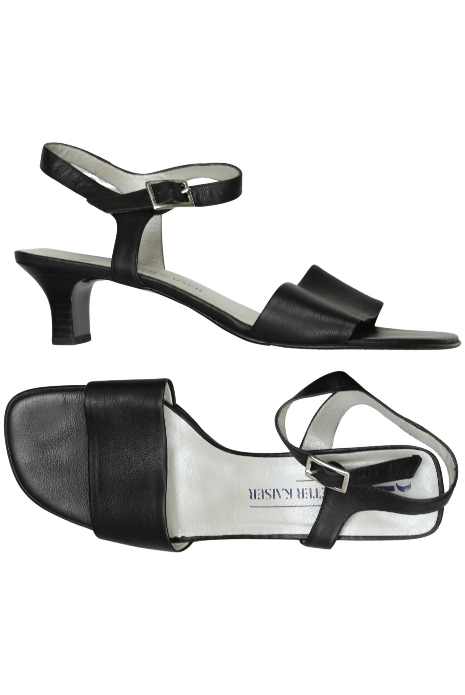 

Peter Kaiser Damen Sandale, schwarz, Gr. 8