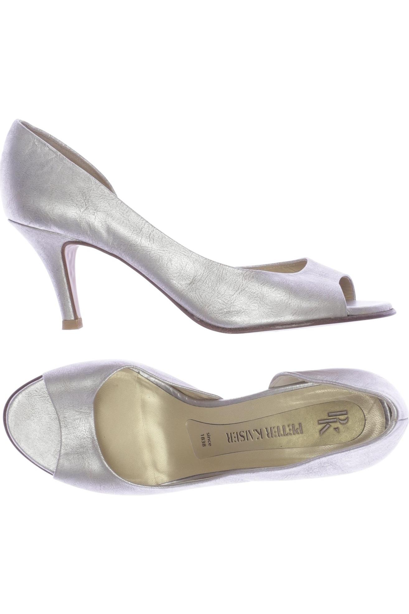 Thumbnail - Peter Kaiser Damen Pumps, silber, Gr. 6.5