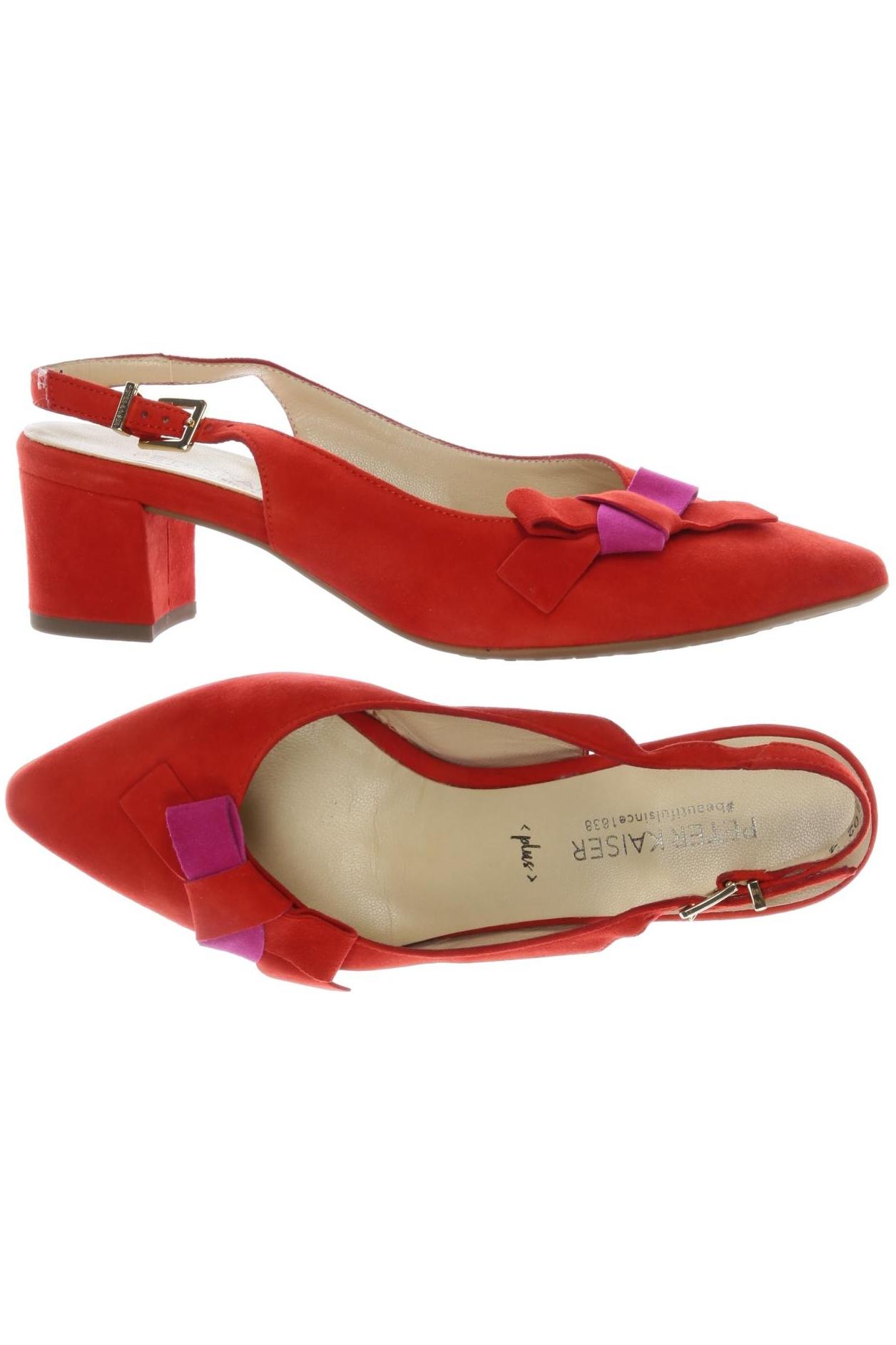 

Peter Kaiser Damen Pumps, rot, Gr. 4