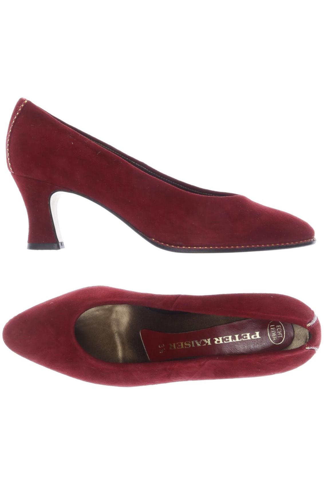 

Peter Kaiser Damen Pumps, bordeaux, Gr. 3.5