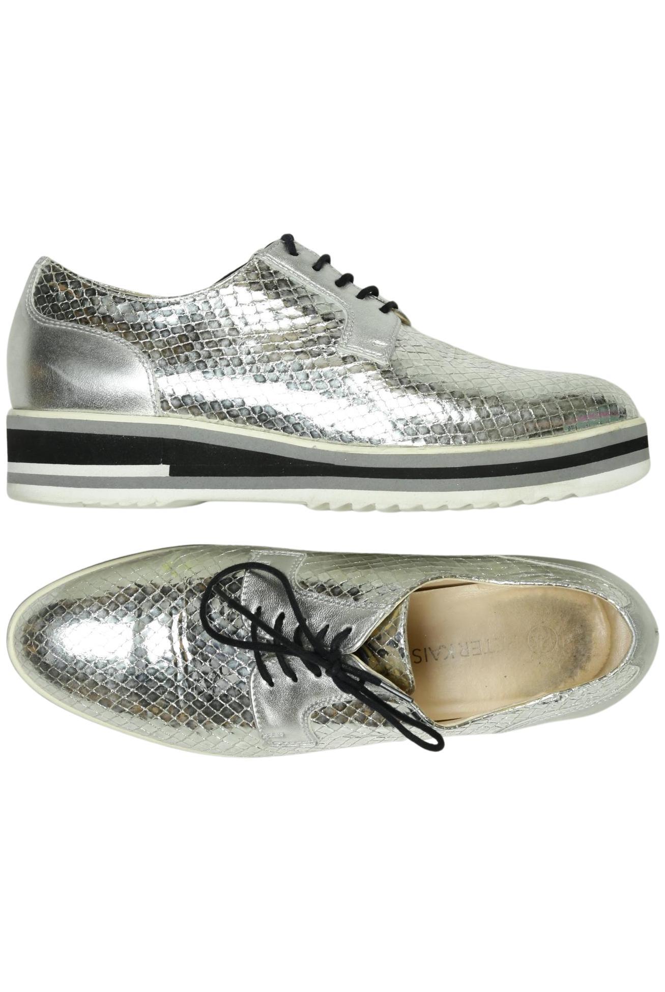 

Peter Kaiser Damen Halbschuh, silber, Gr. 4.5