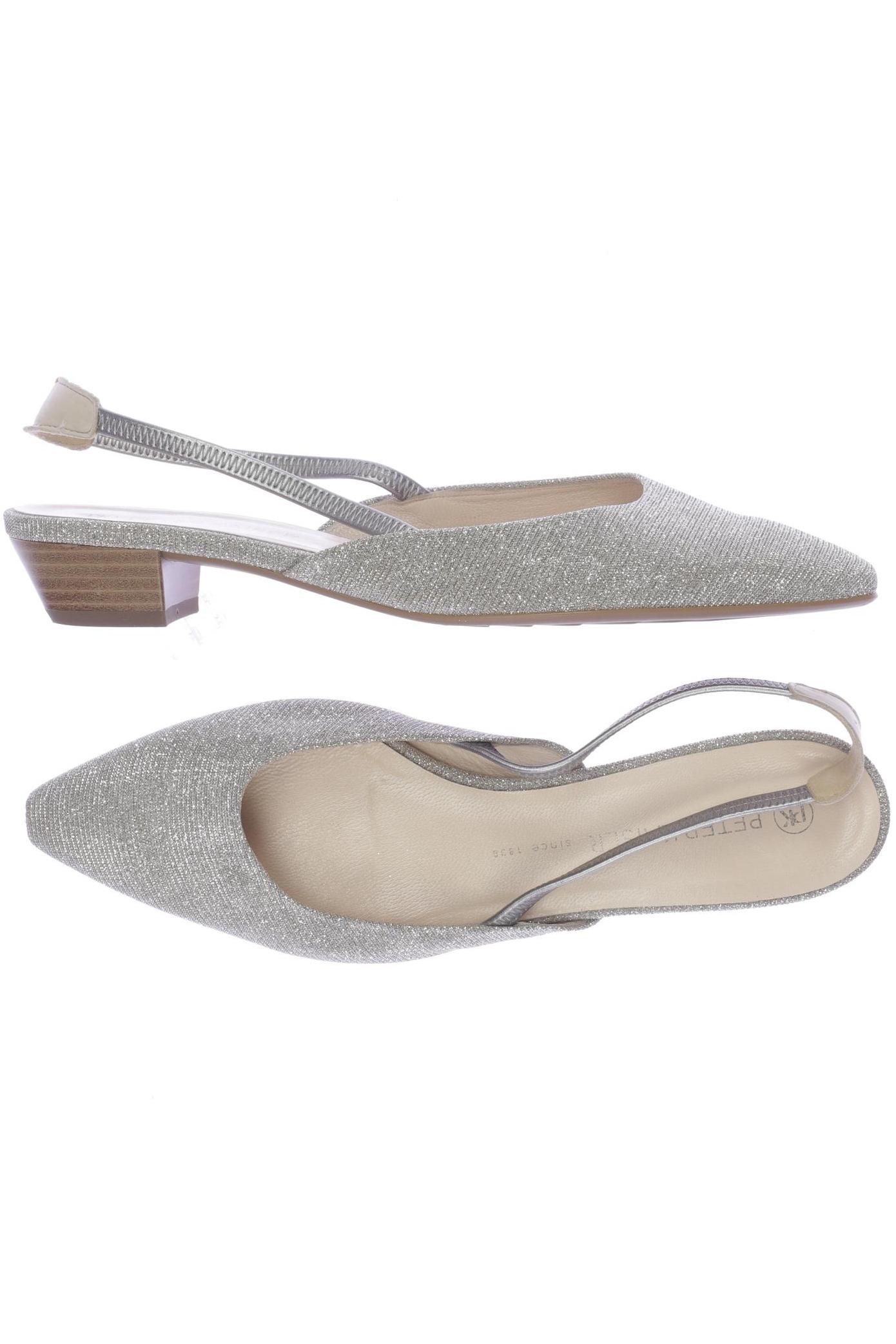 

Peter Kaiser Damen Ballerinas, silber, Gr. 5.5