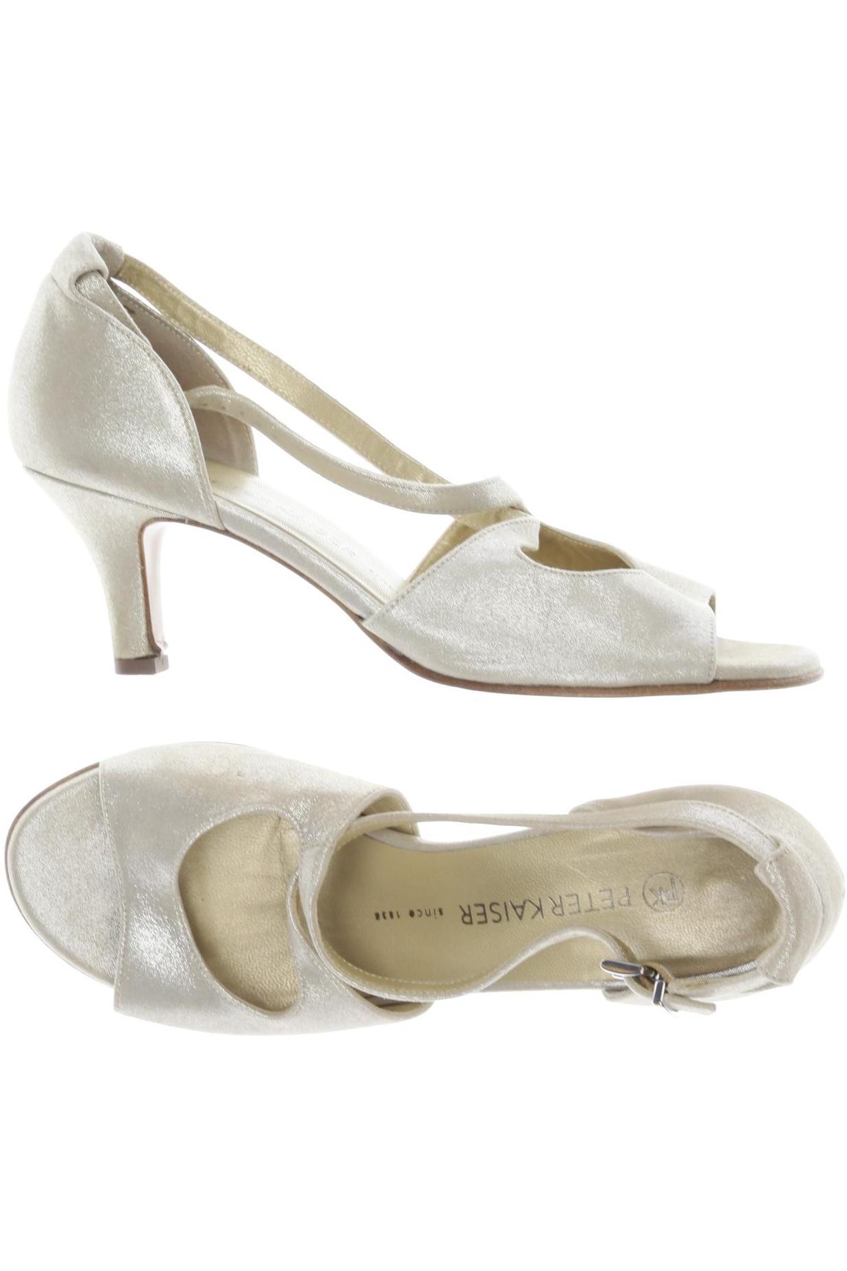 

Peter Kaiser Damen Sandale, beige, Gr. 5.5