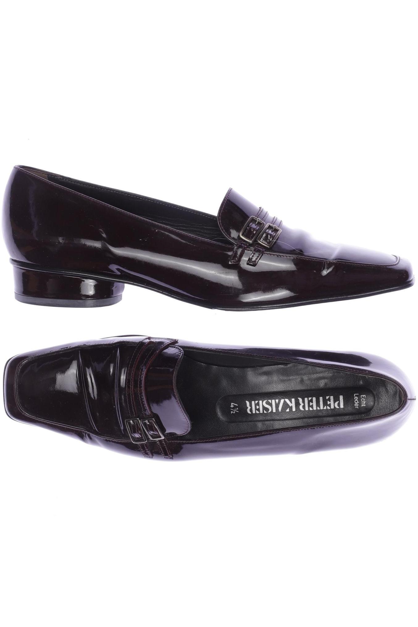 

Peter Kaiser Damen Halbschuh, bordeaux, Gr. 4.5