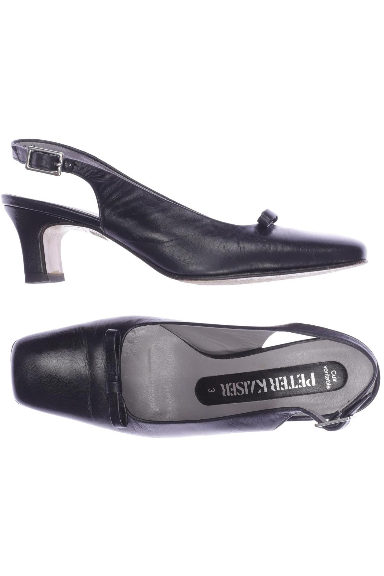 

Peter Kaiser Damen Sandale, schwarz, Gr. 3