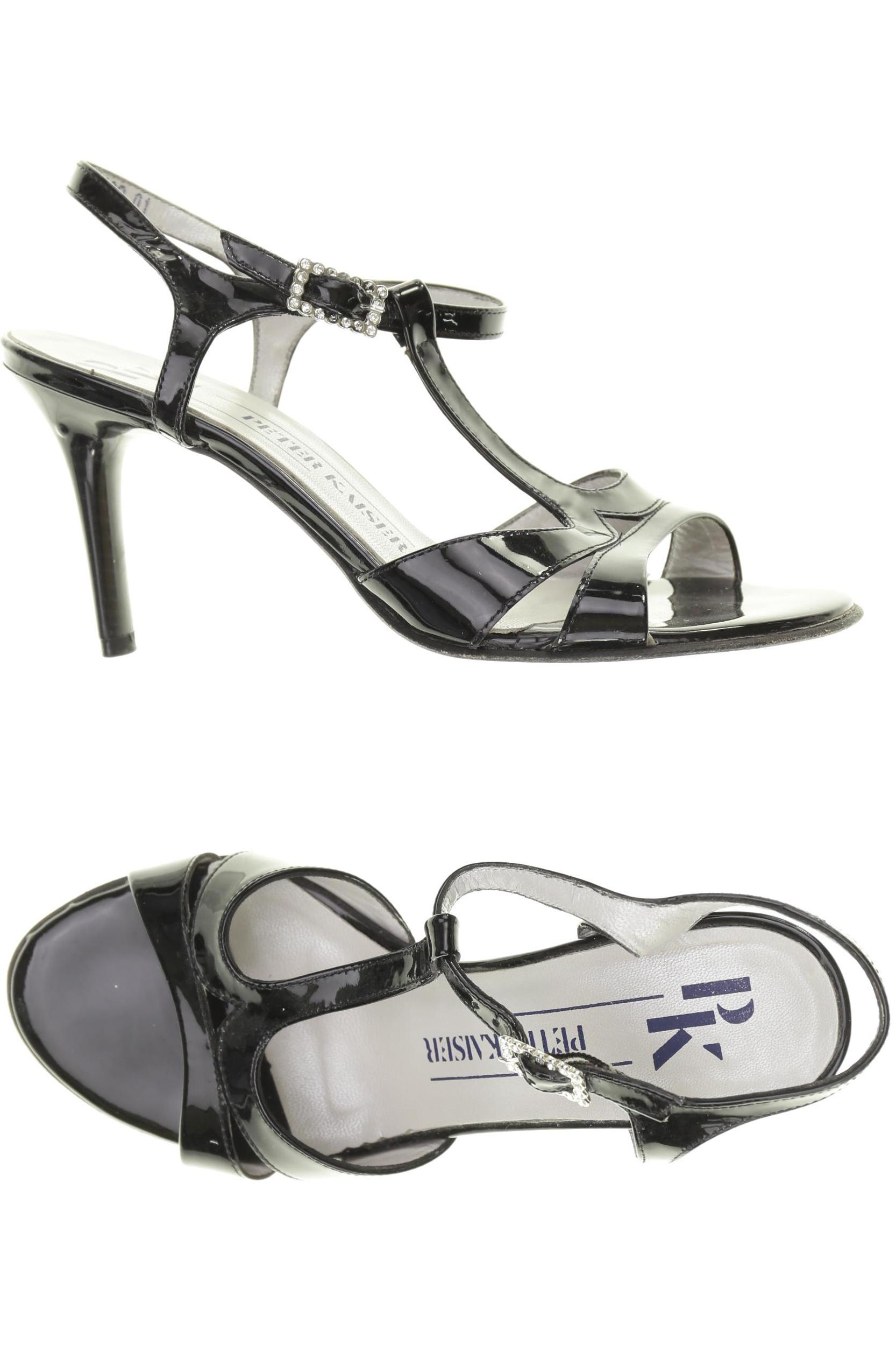 

Peter Kaiser Damen Sandale, schwarz, Gr. 3.5