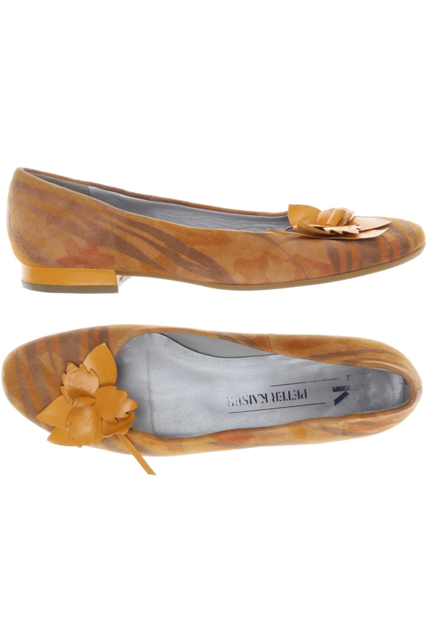 

Peter Kaiser Damen Ballerinas, orange, Gr. 5.5