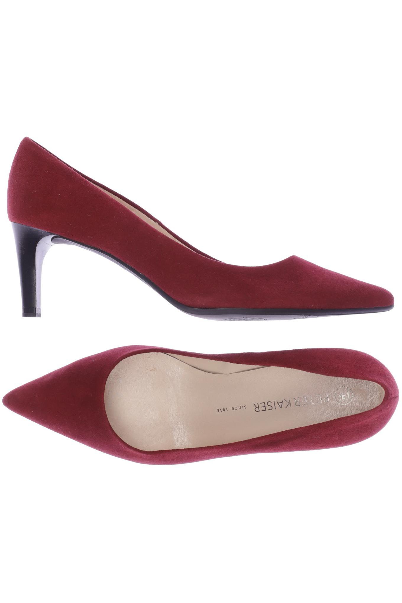 

Peter Kaiser Damen Pumps, bordeaux, Gr. 5.5
