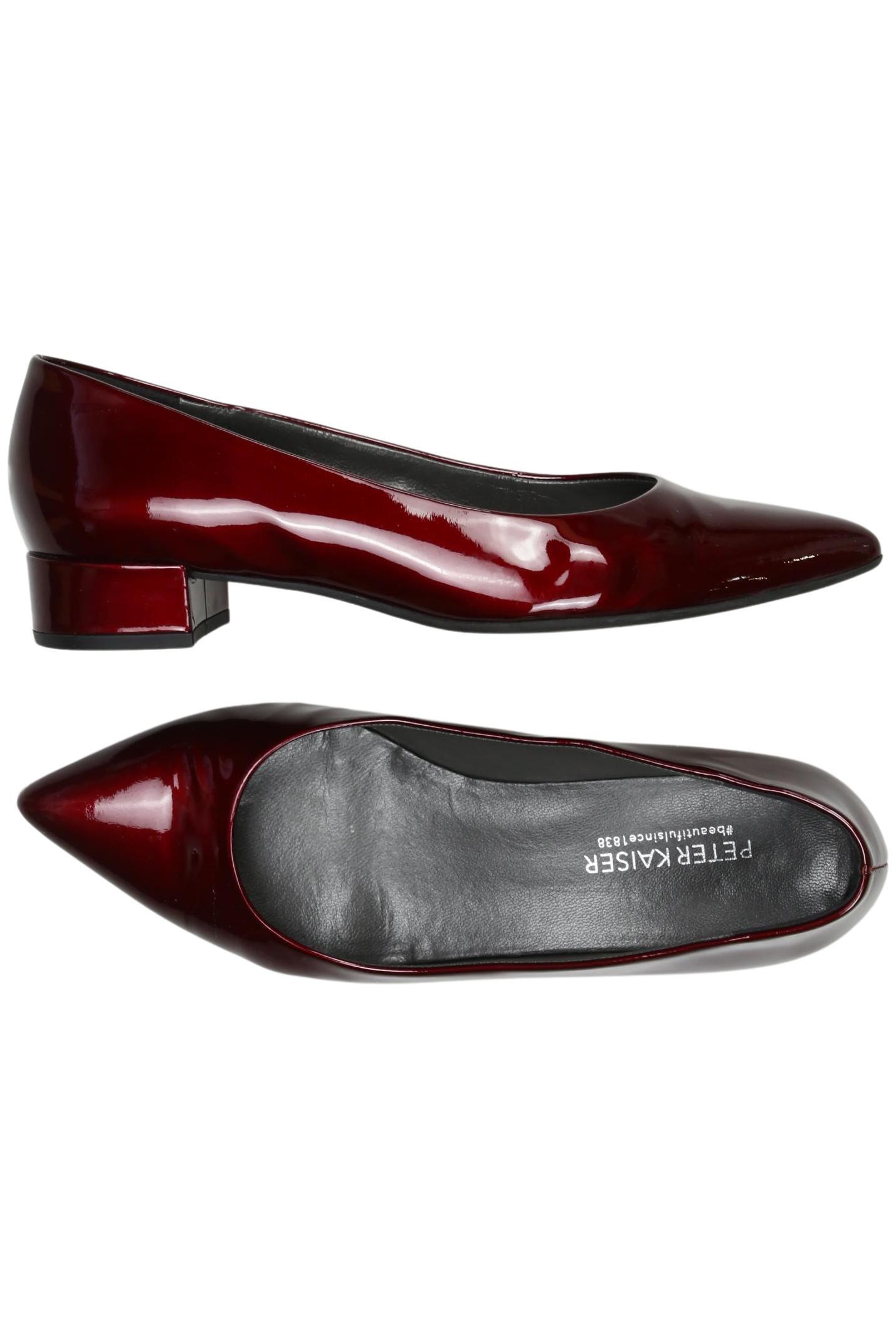 

Peter Kaiser Damen Ballerinas, bordeaux, Gr. 5.5