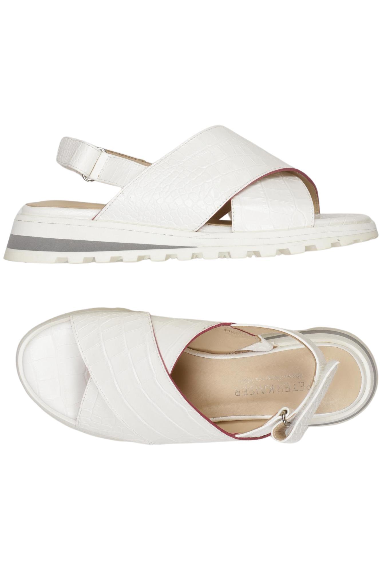 

Peter Kaiser Damen Sandale, weiß, Gr. 35