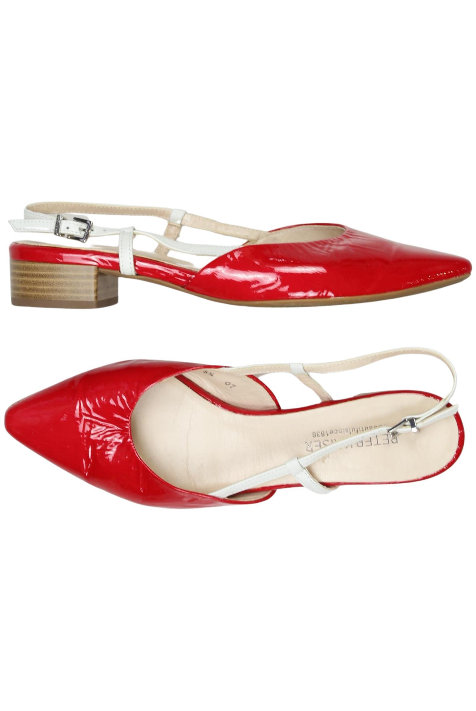 

Peter Kaiser Damen Ballerinas, rot, Gr. 5.5