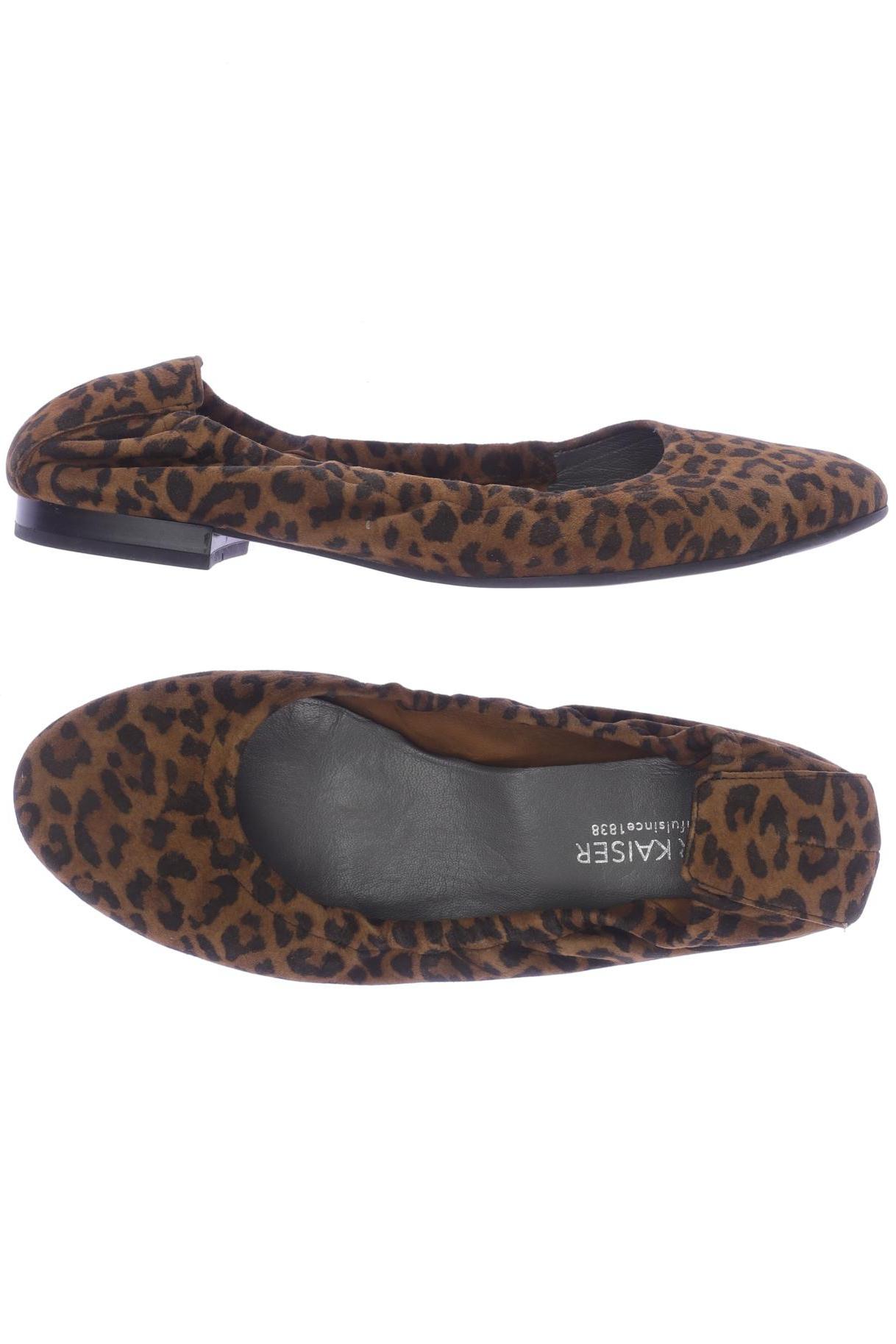 

Peter Kaiser Damen Ballerinas, braun, Gr. 4.5