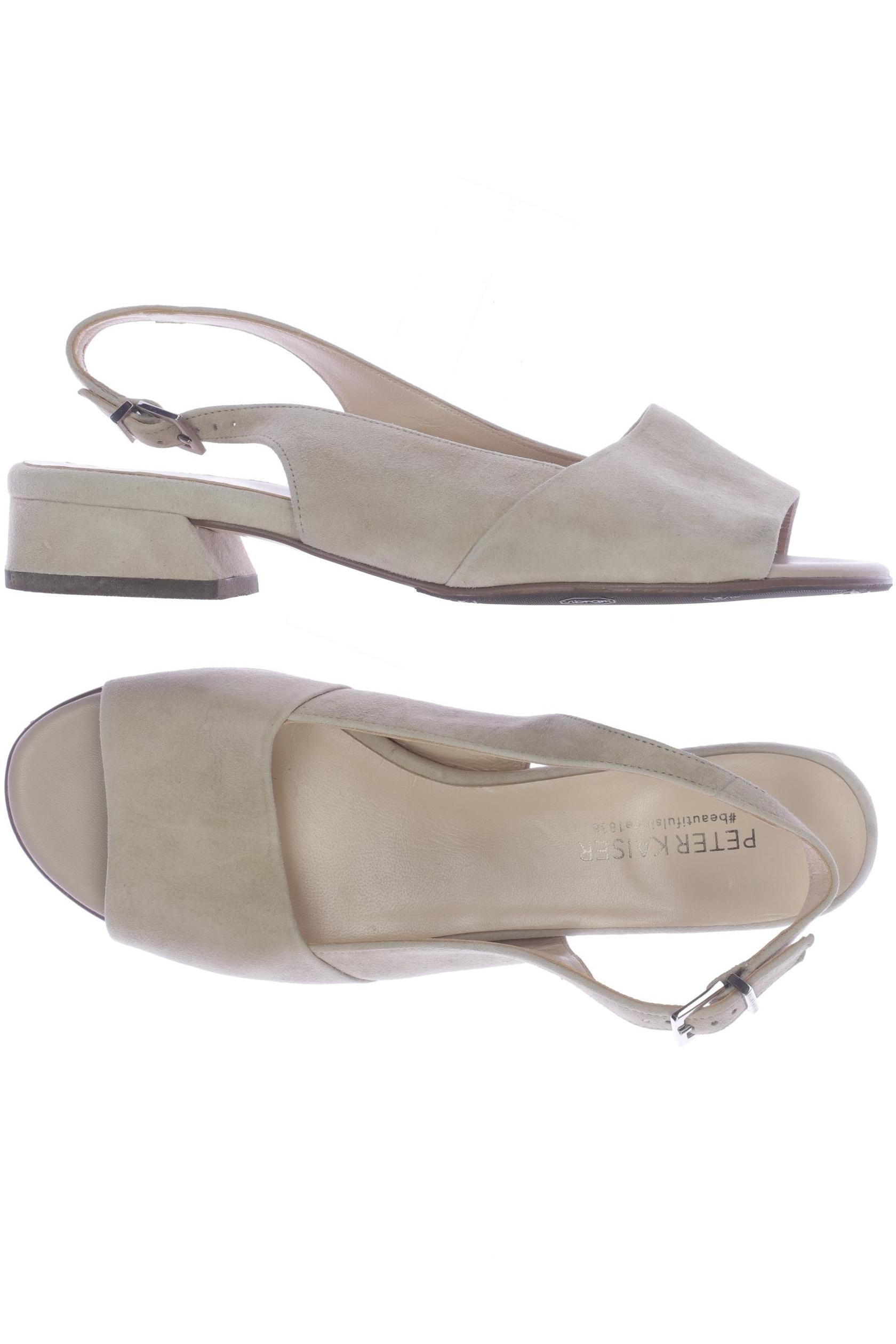 

Peter Kaiser Damen Sandale, beige, Gr. 7