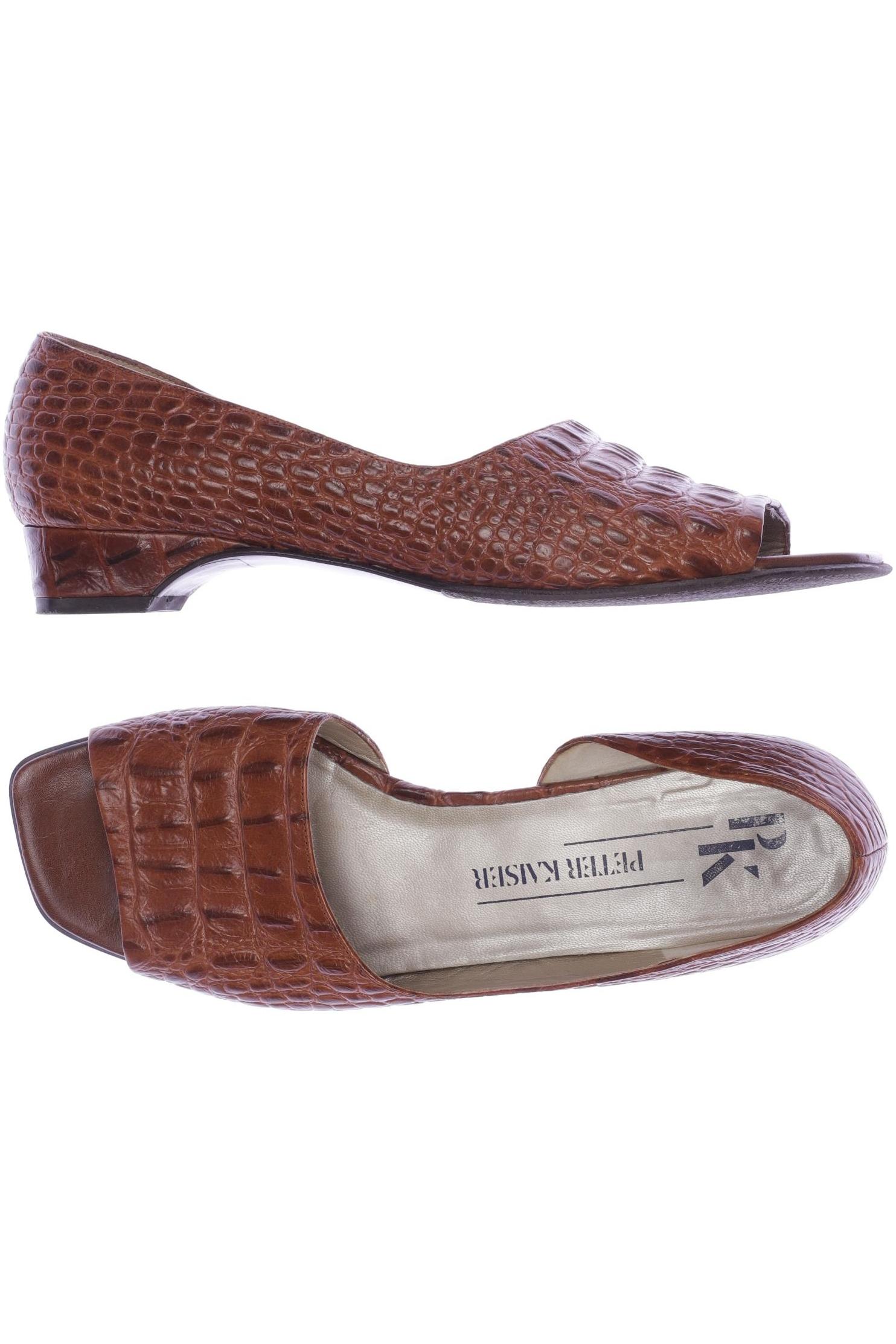 

Peter Kaiser Damen Ballerinas, braun, Gr. 6.5