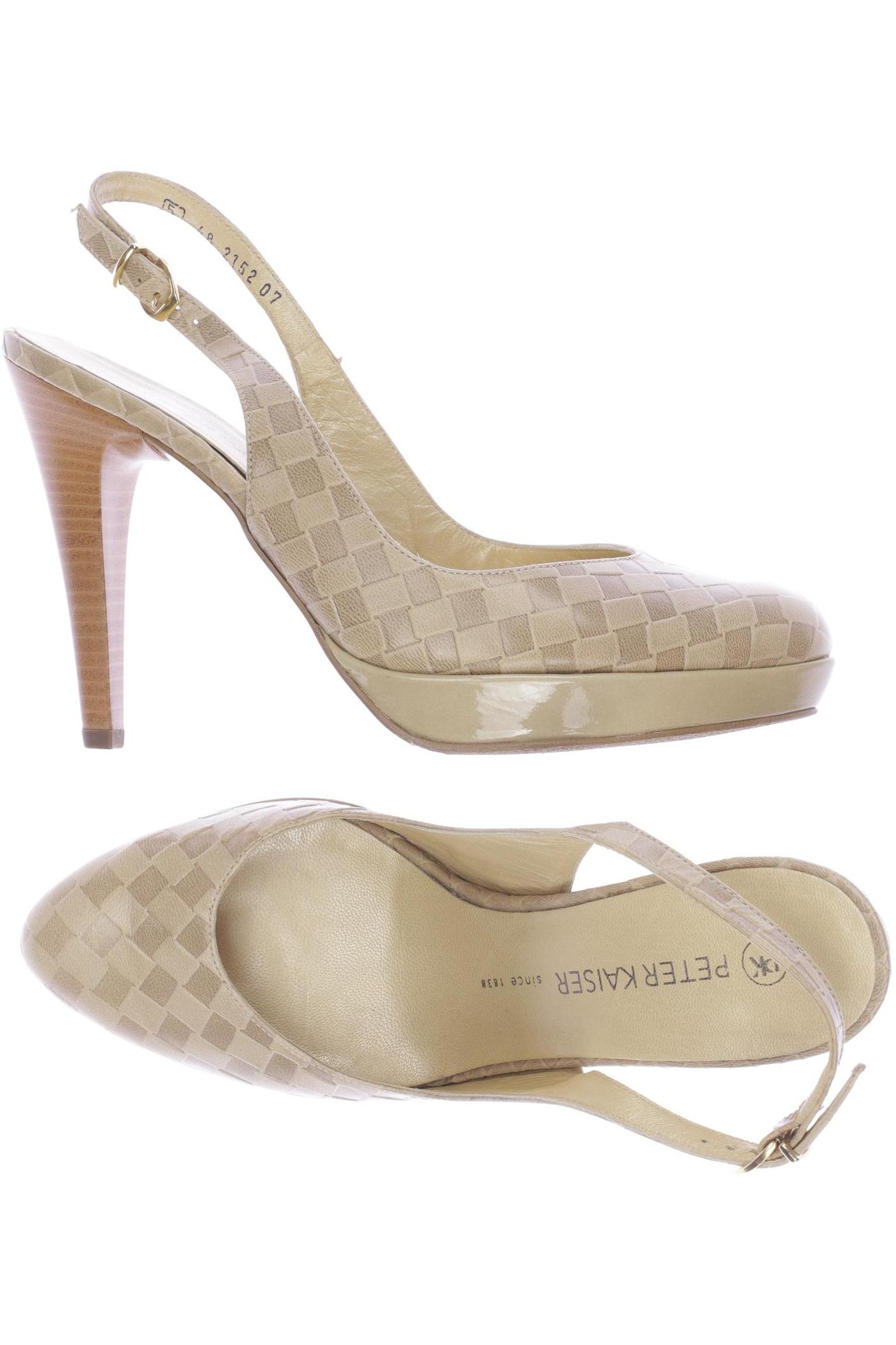 

Peter Kaiser Damen Sandale, beige, Gr. 5