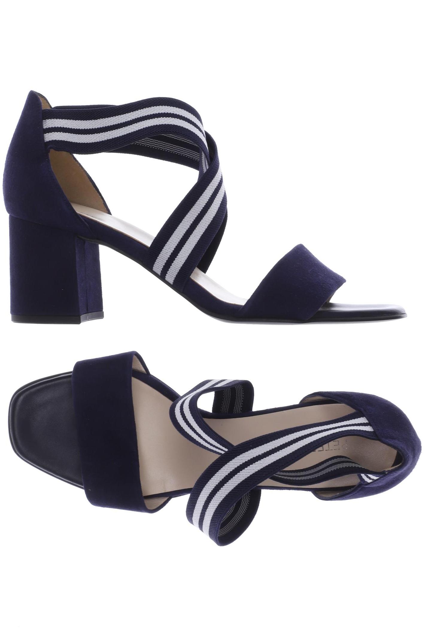 

Peter Kaiser Damen Sandale, marineblau, Gr. 7