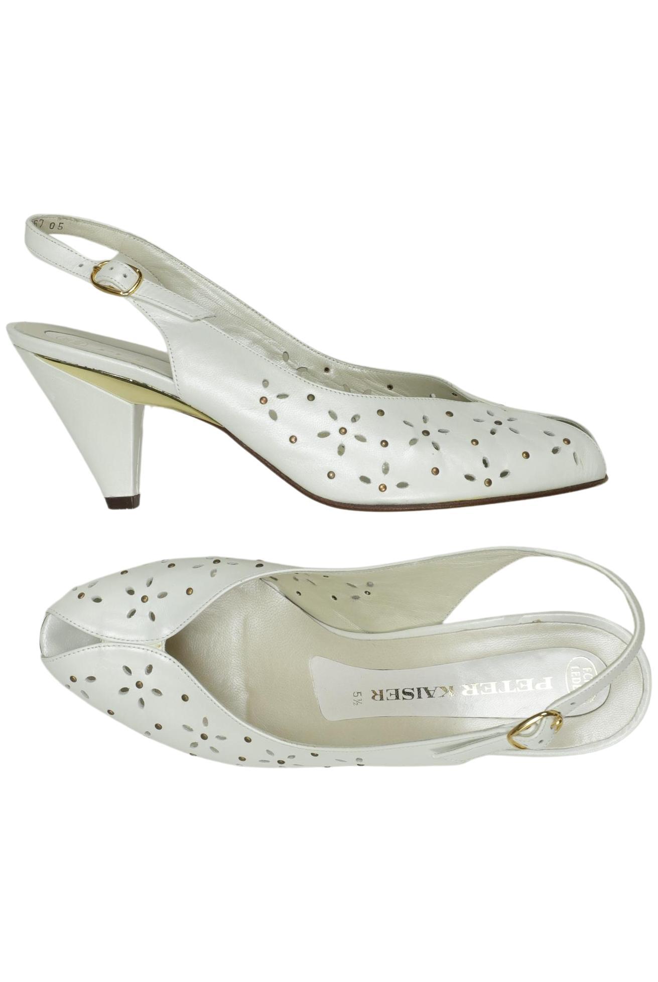 

Peter Kaiser Damen Pumps, weiß, Gr. 5.5