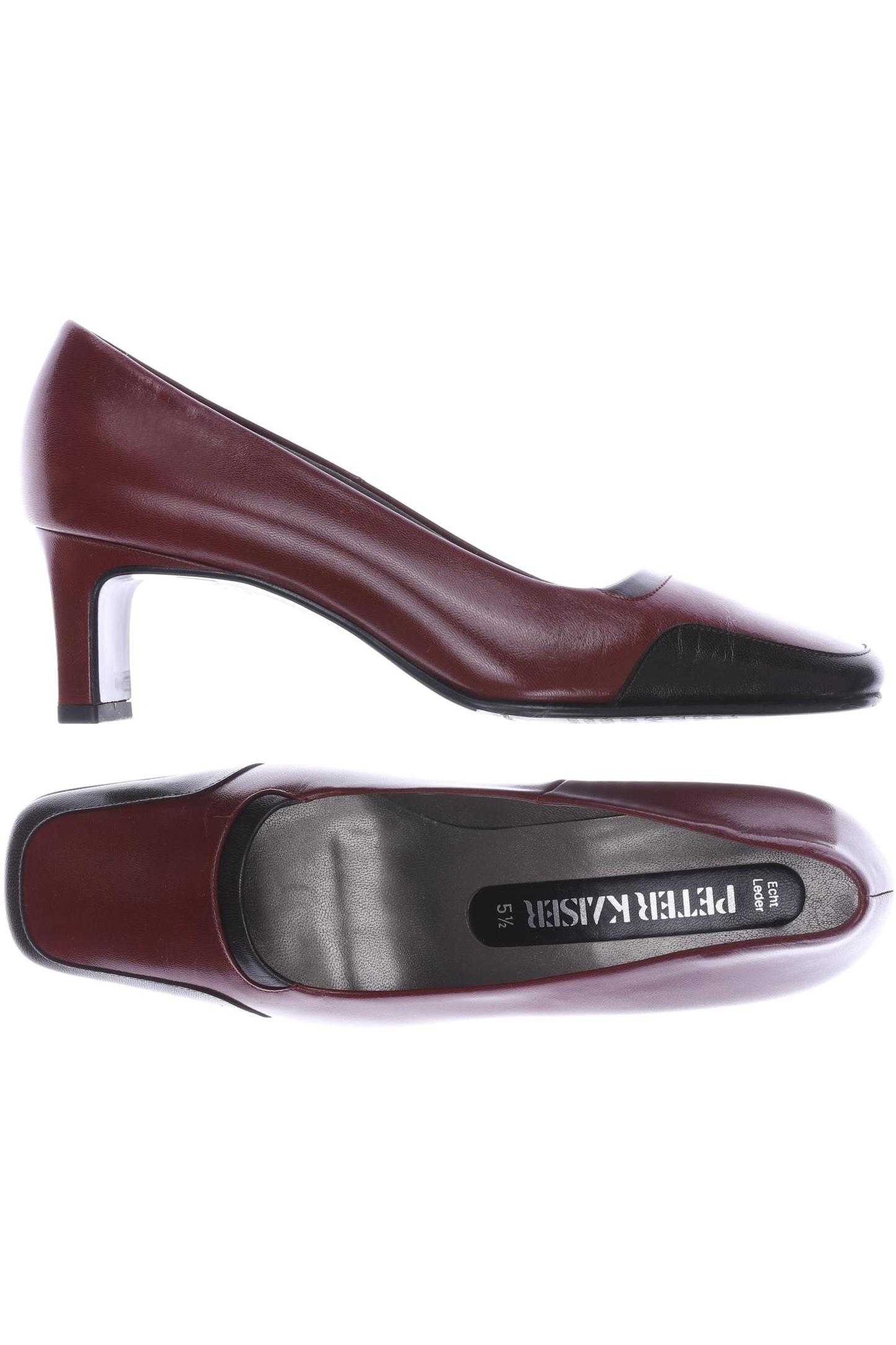 

Peter Kaiser Damen Pumps, bordeaux, Gr. 5.5