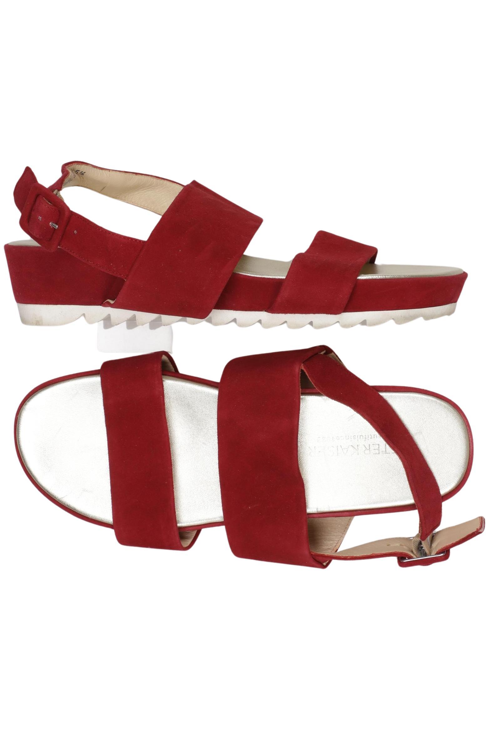 

Peter Kaiser Damen Sandale, rot, Gr. 5.5