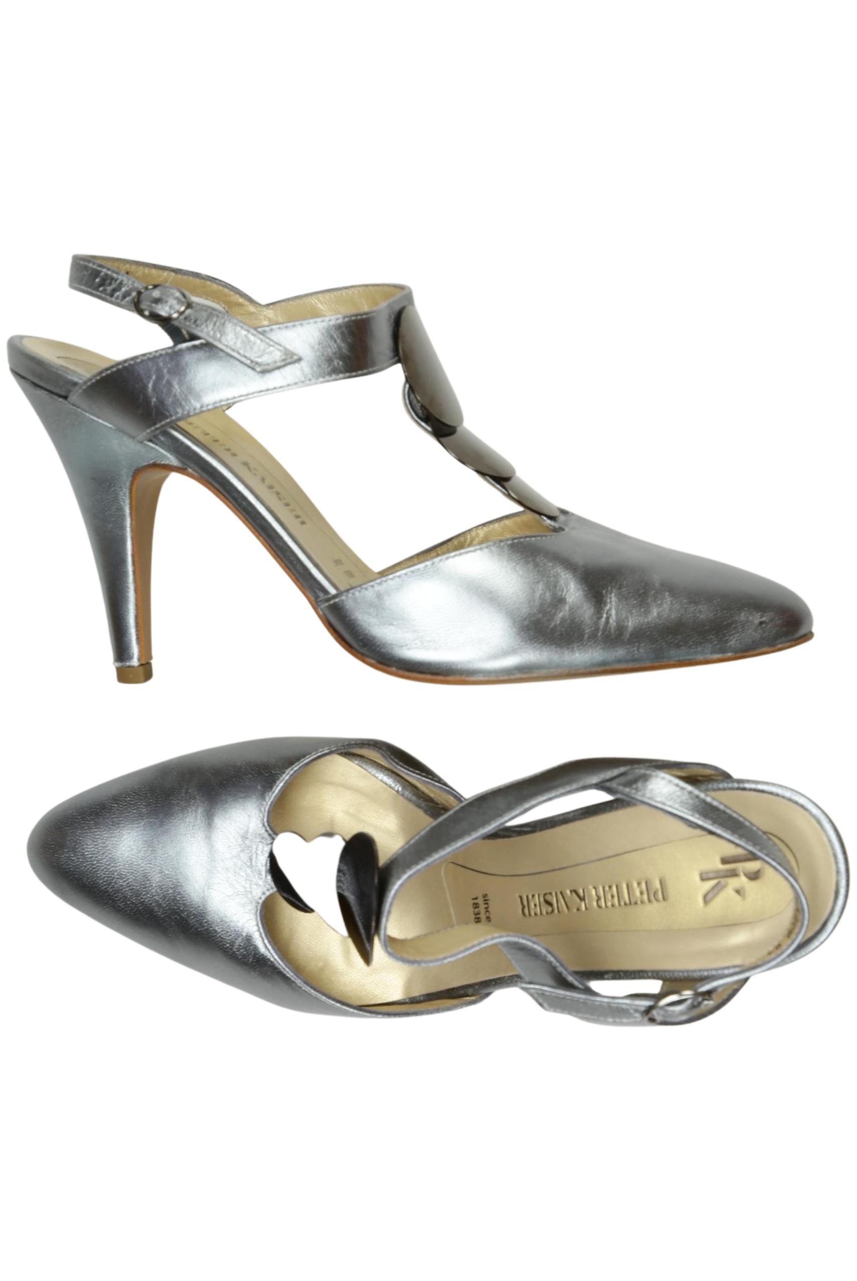 

Peter Kaiser Damen Pumps, silber, Gr. 5.5