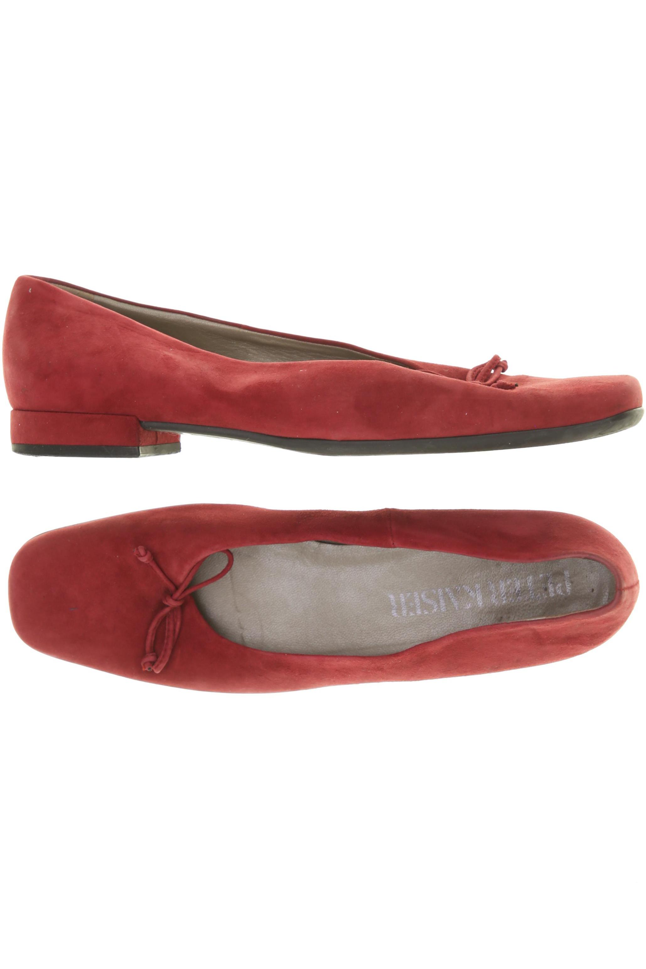 

Peter Kaiser Damen Ballerinas, rot, Gr. 6