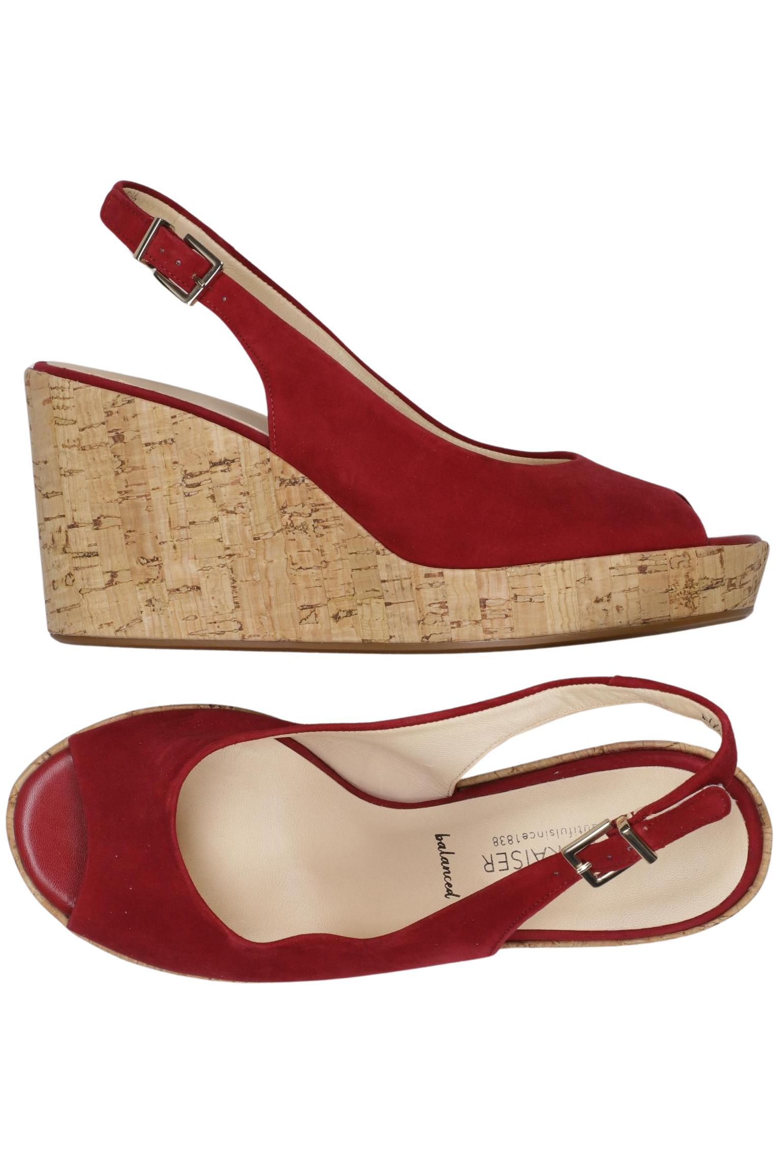 

Peter Kaiser Damen Sandale, rot, Gr. 5.5