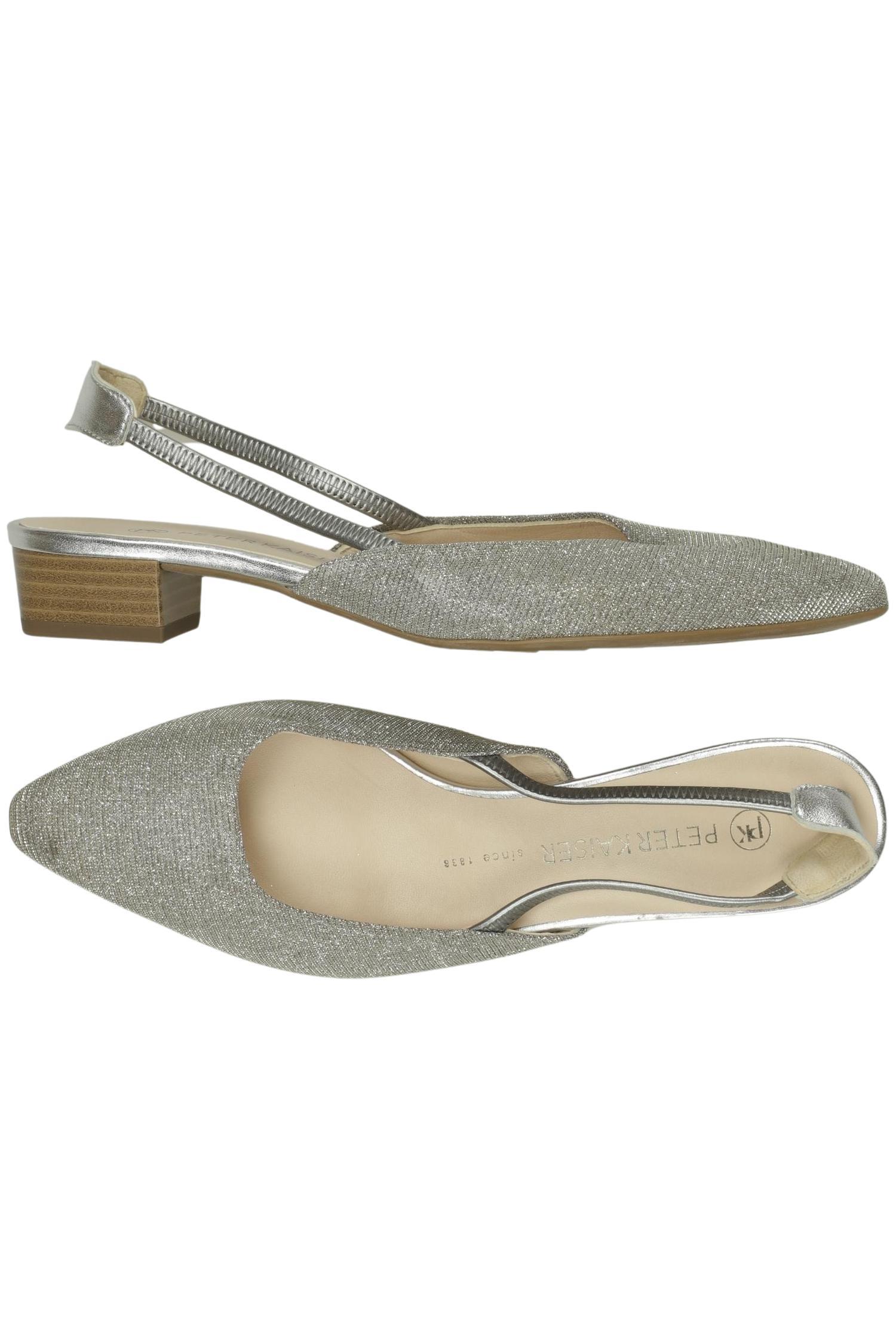 

Peter Kaiser Damen Sandale, silber, Gr. 5