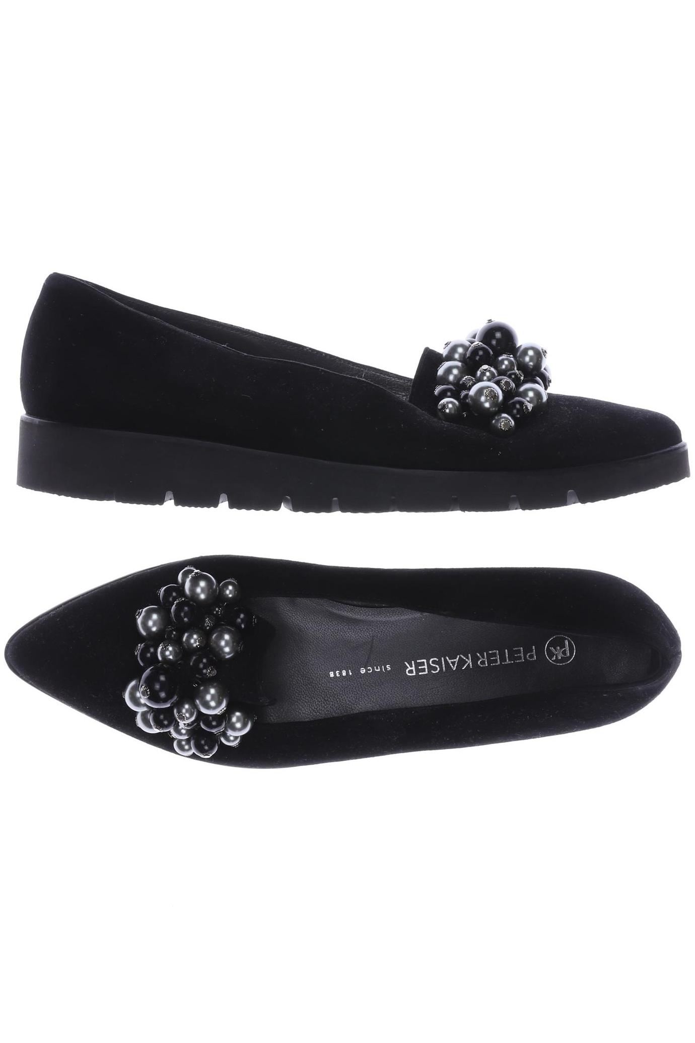 

Peter Kaiser Damen Ballerinas, schwarz
