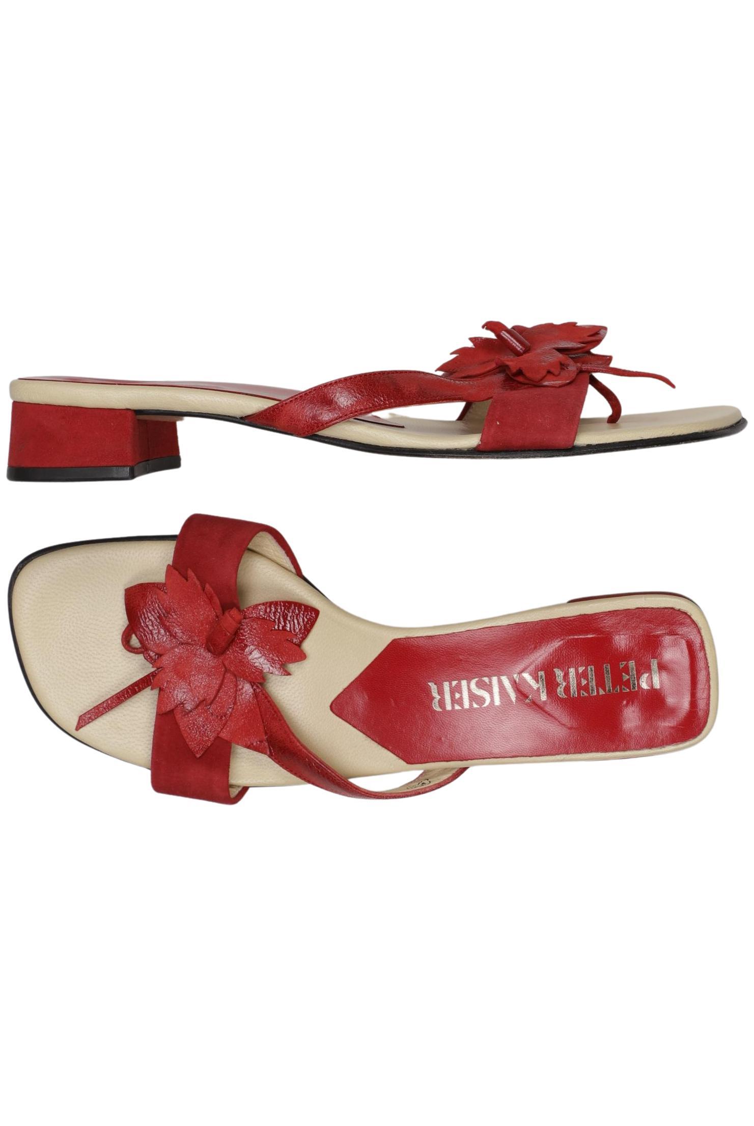 

Peter Kaiser Damen Sandale, rot, Gr. 5.5