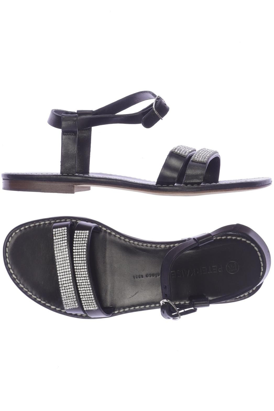 

Peter Kaiser Damen Sandale, schwarz, Gr. 4.5