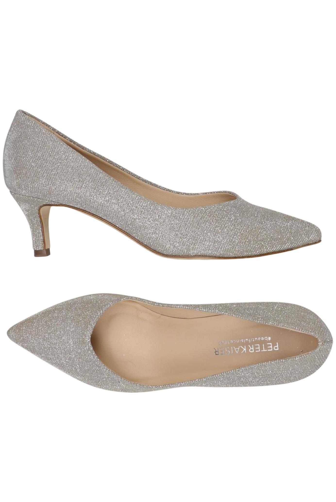 

Peter Kaiser Damen Pumps, silber, Gr. 5.5