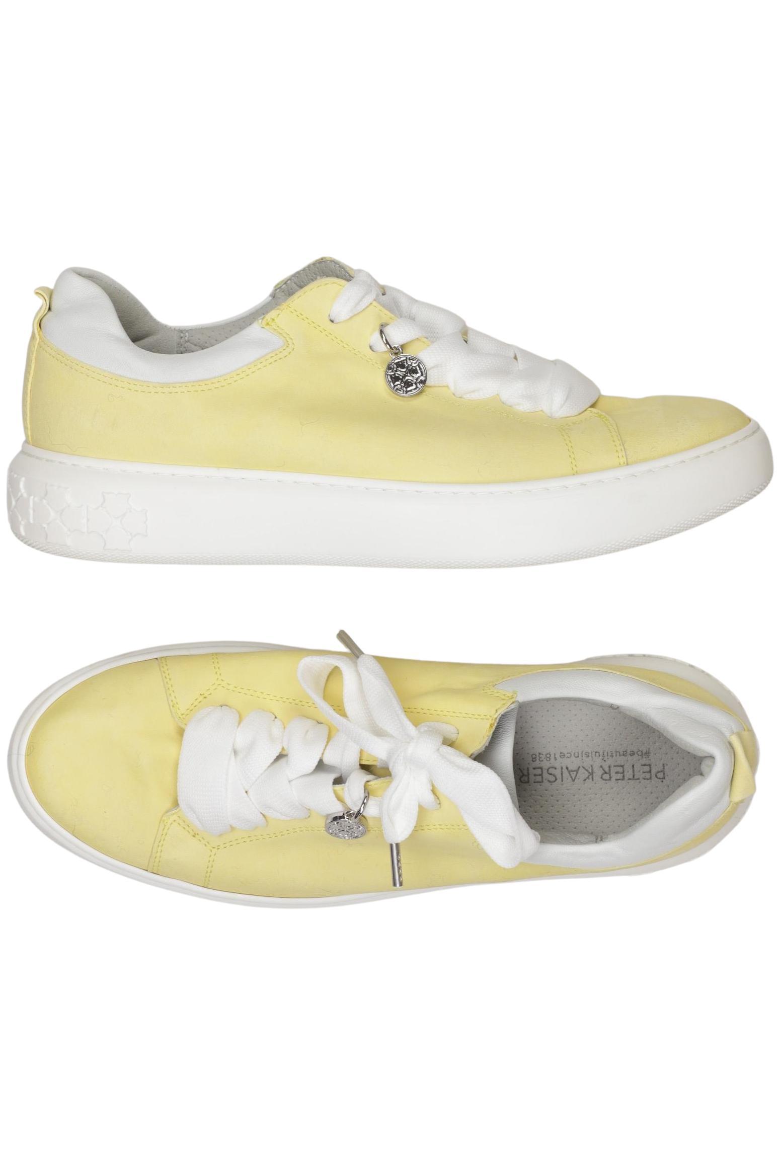 

Peter Kaiser Damen Sneakers, gelb, Gr. 5.5