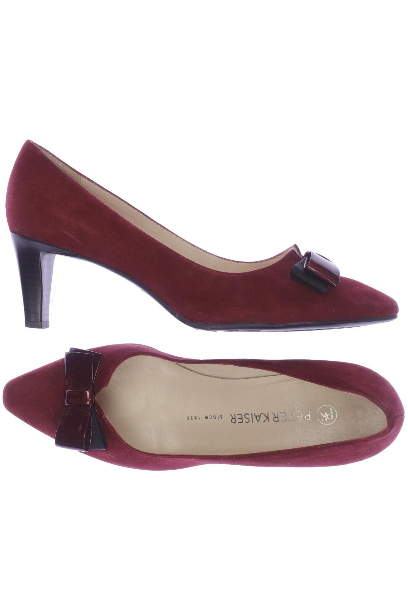 

Peter Kaiser Damen Pumps, bordeaux, Gr. 3.5