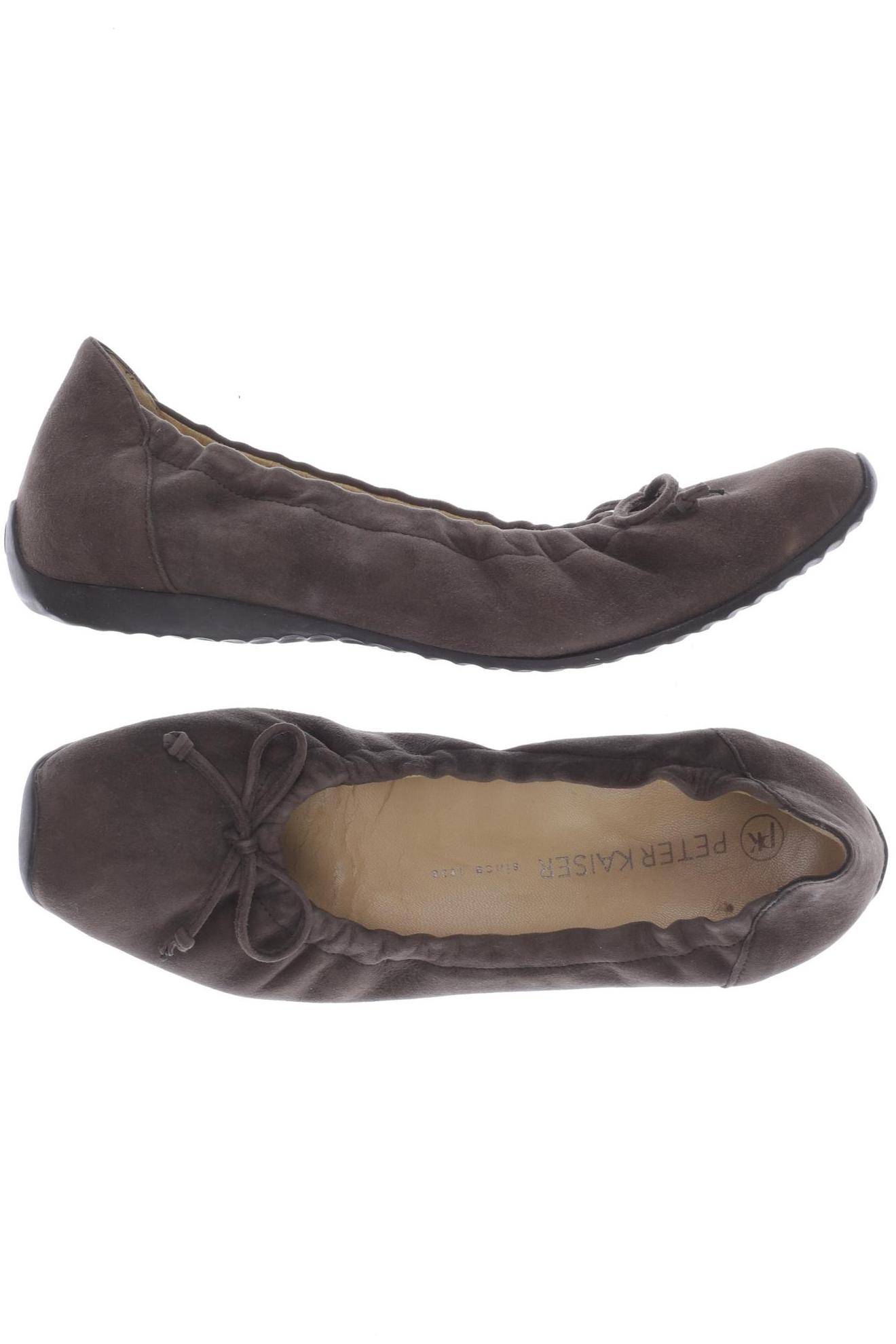 

Peter Kaiser Damen Ballerinas, braun, Gr. 5