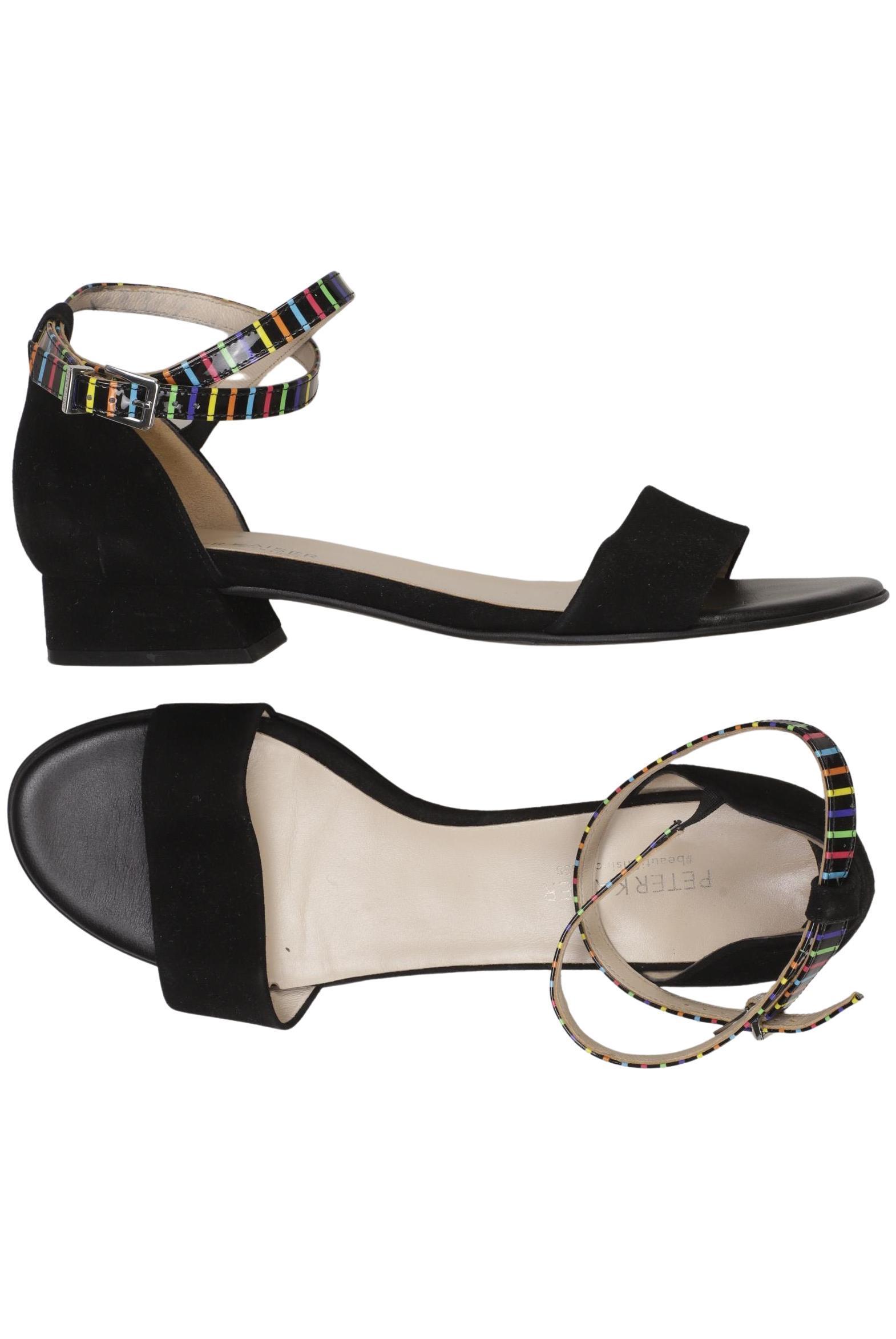 

Peter Kaiser Damen Sandale, schwarz, Gr. 7