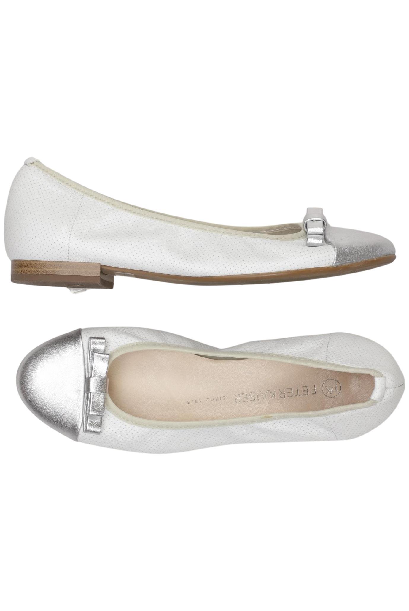 

Peter Kaiser Damen Ballerinas, weiß, Gr. 4