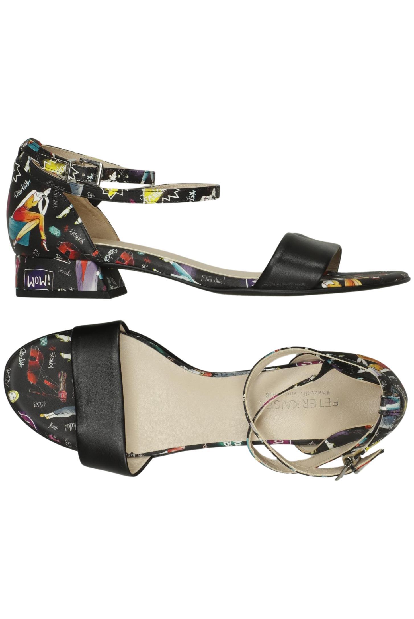 

Peter Kaiser Damen Sandale, schwarz, Gr. 7