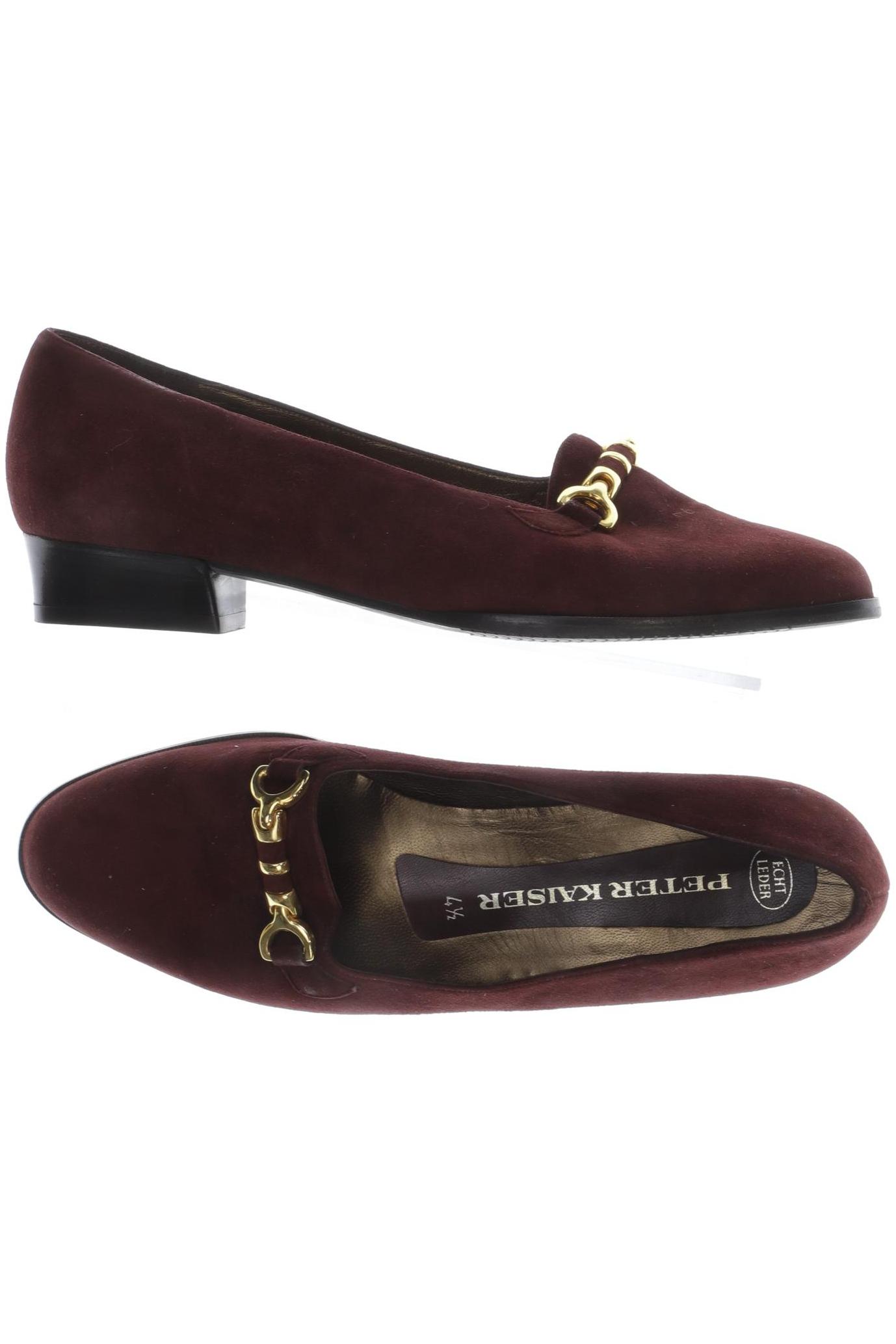 

Peter Kaiser Damen Halbschuh, rot, Gr. 4.5