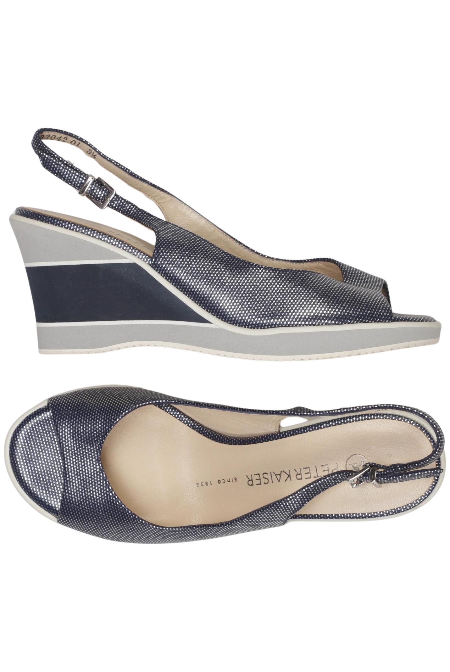 

Peter Kaiser Damen Sandale, marineblau, Gr. 3.5