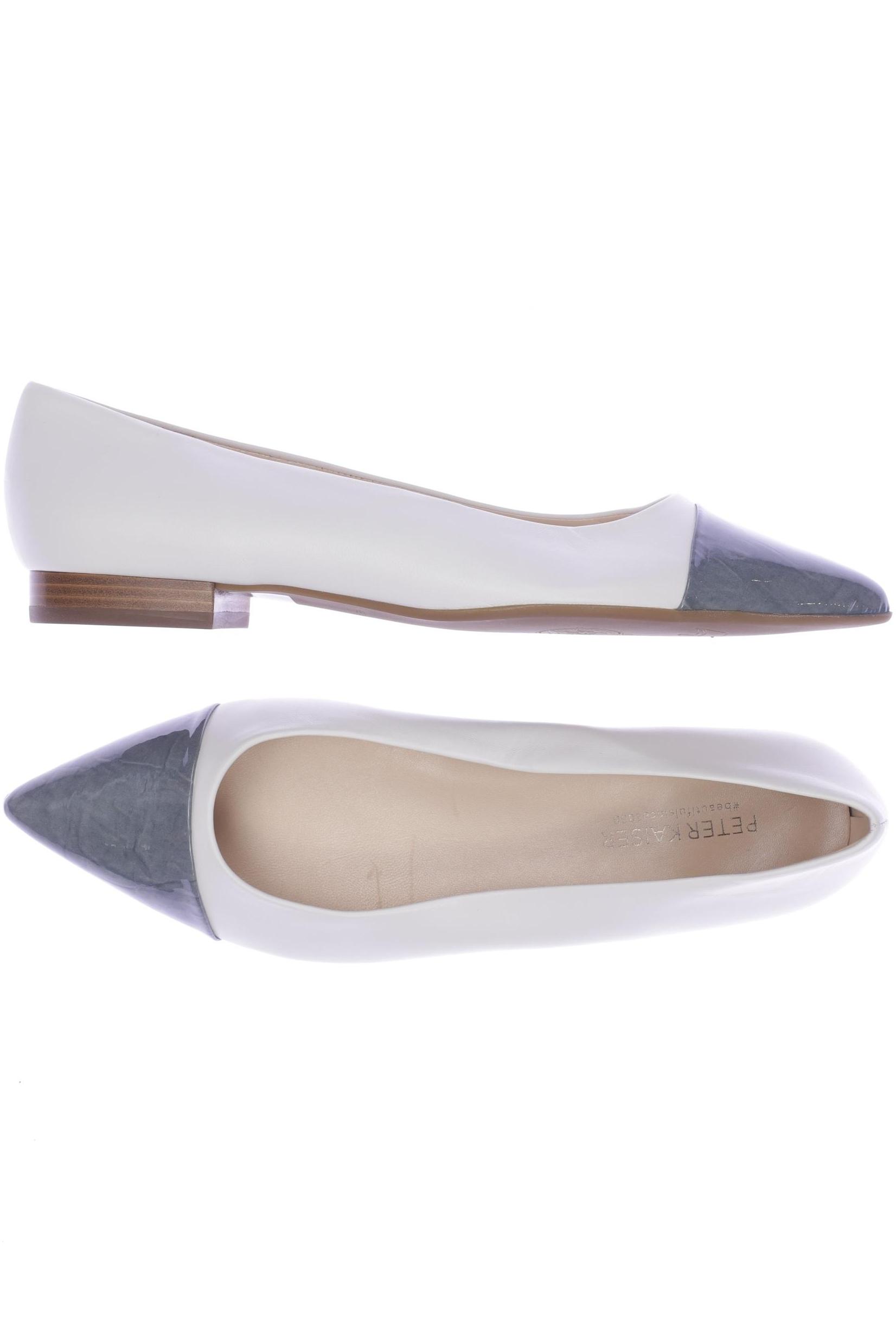 

Peter Kaiser Damen Ballerinas, weiß, Gr. 8