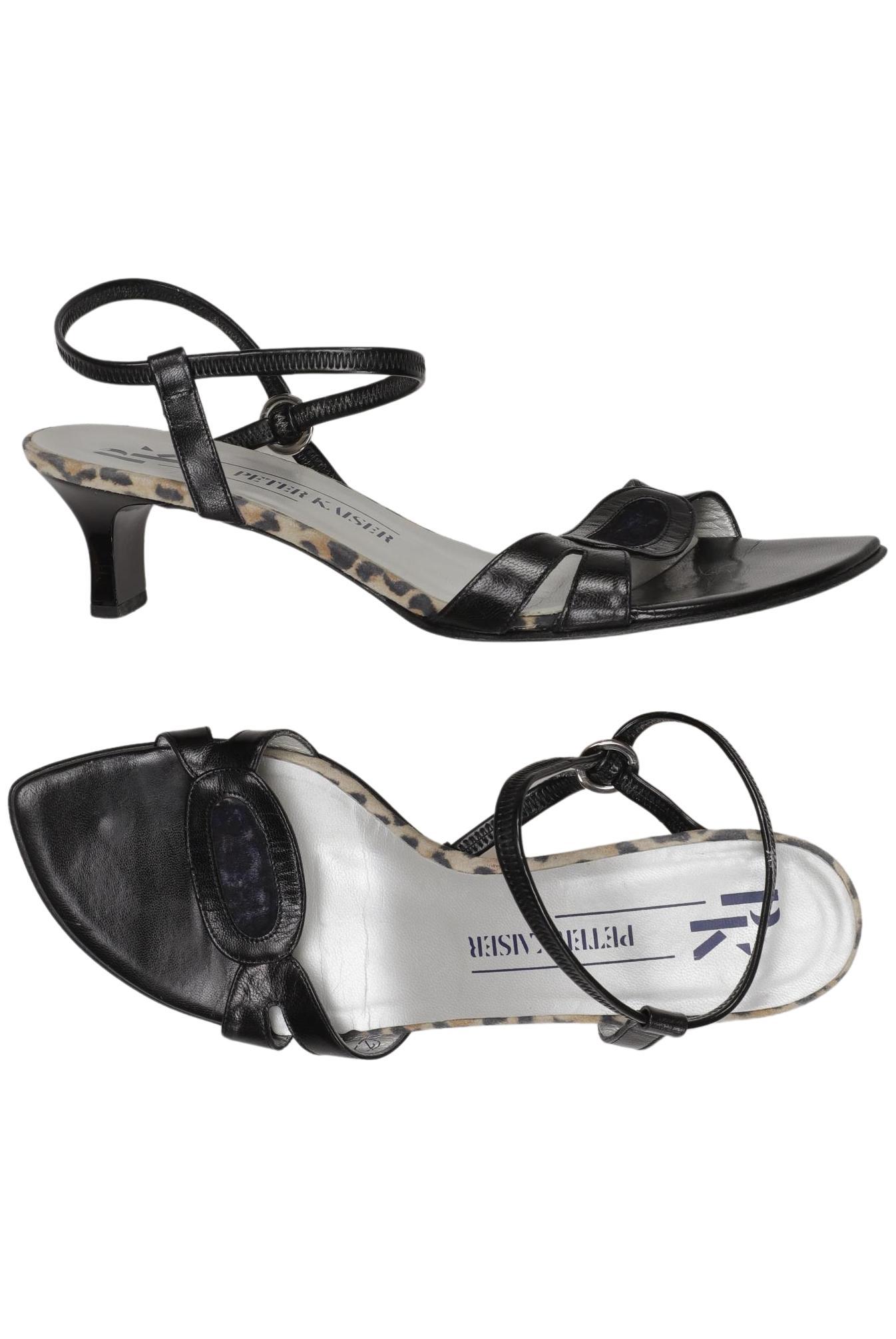 

Peter Kaiser Damen Sandale, schwarz, Gr. 7