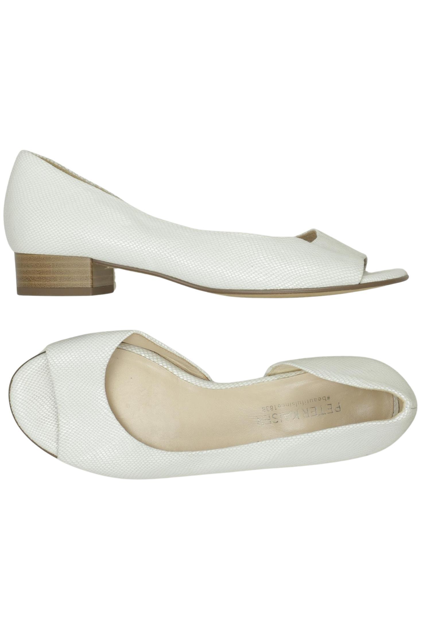 

Peter Kaiser Damen Ballerinas, weiß, Gr. 4.5