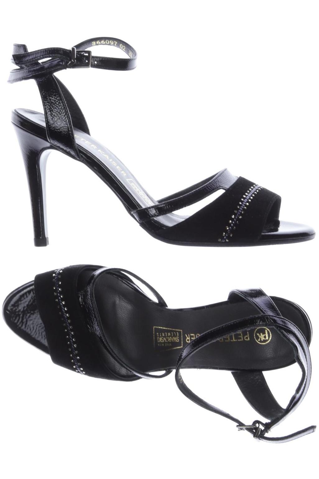

Peter Kaiser Damen Sandale, schwarz, Gr. 3.5