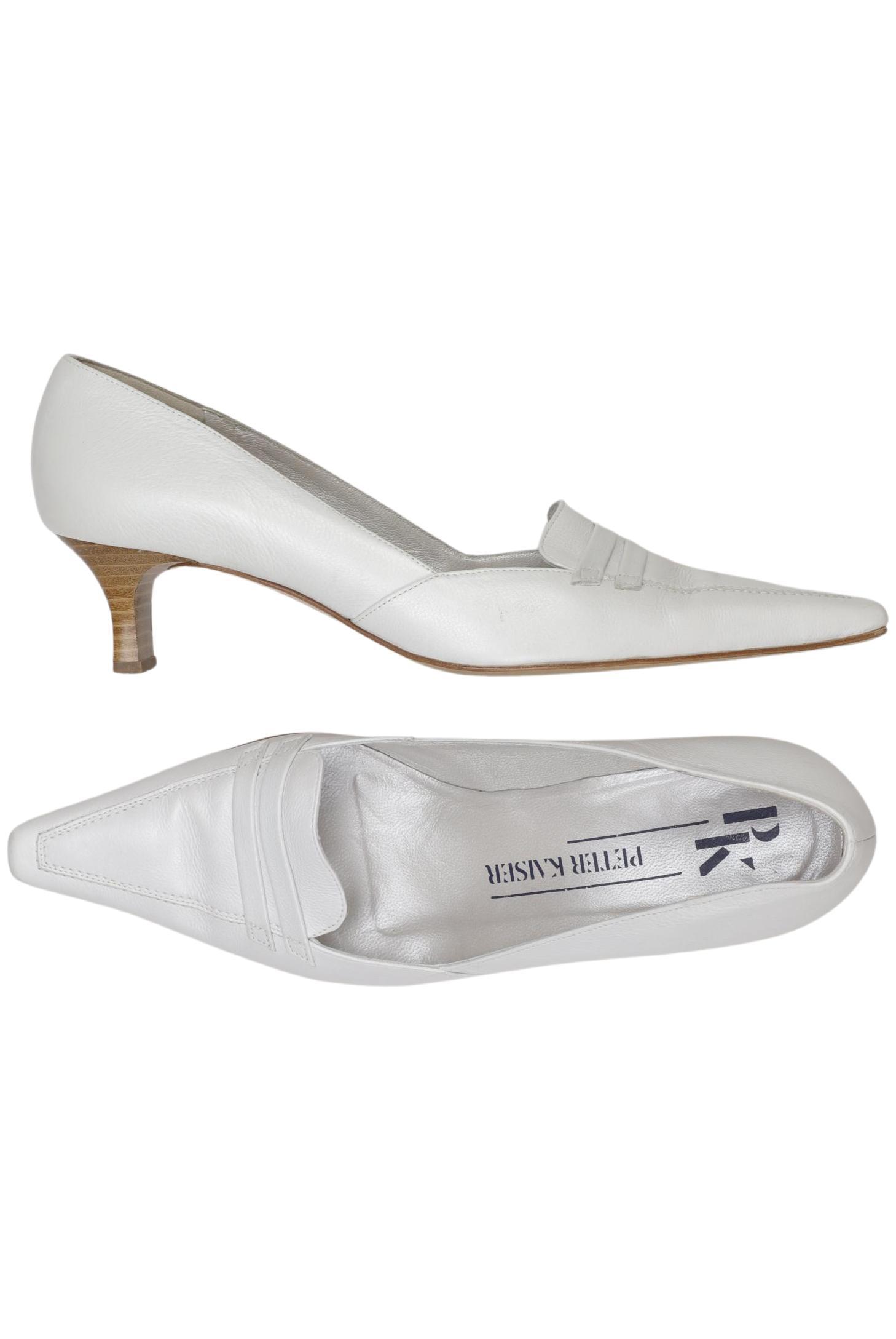 

Peter Kaiser Damen Pumps, weiß, Gr. 4.5