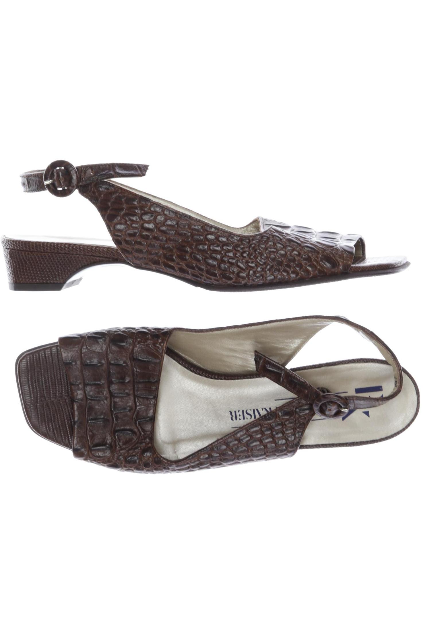 

Peter Kaiser Damen Sandale, braun, Gr. 6